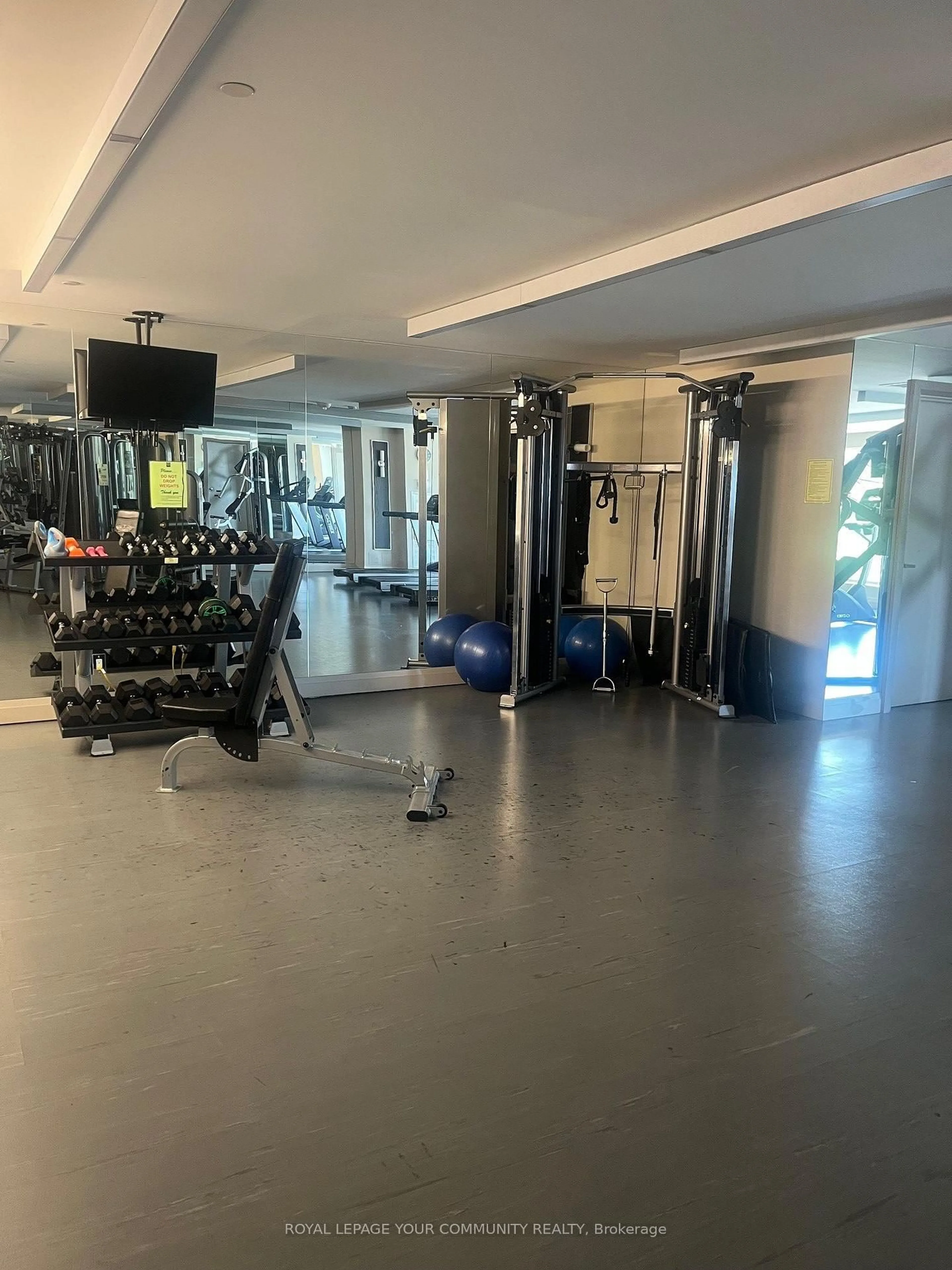 Gym or fitness room for 9088 Yonge St #905A, Richmond Hill Ontario L4C 0Y6