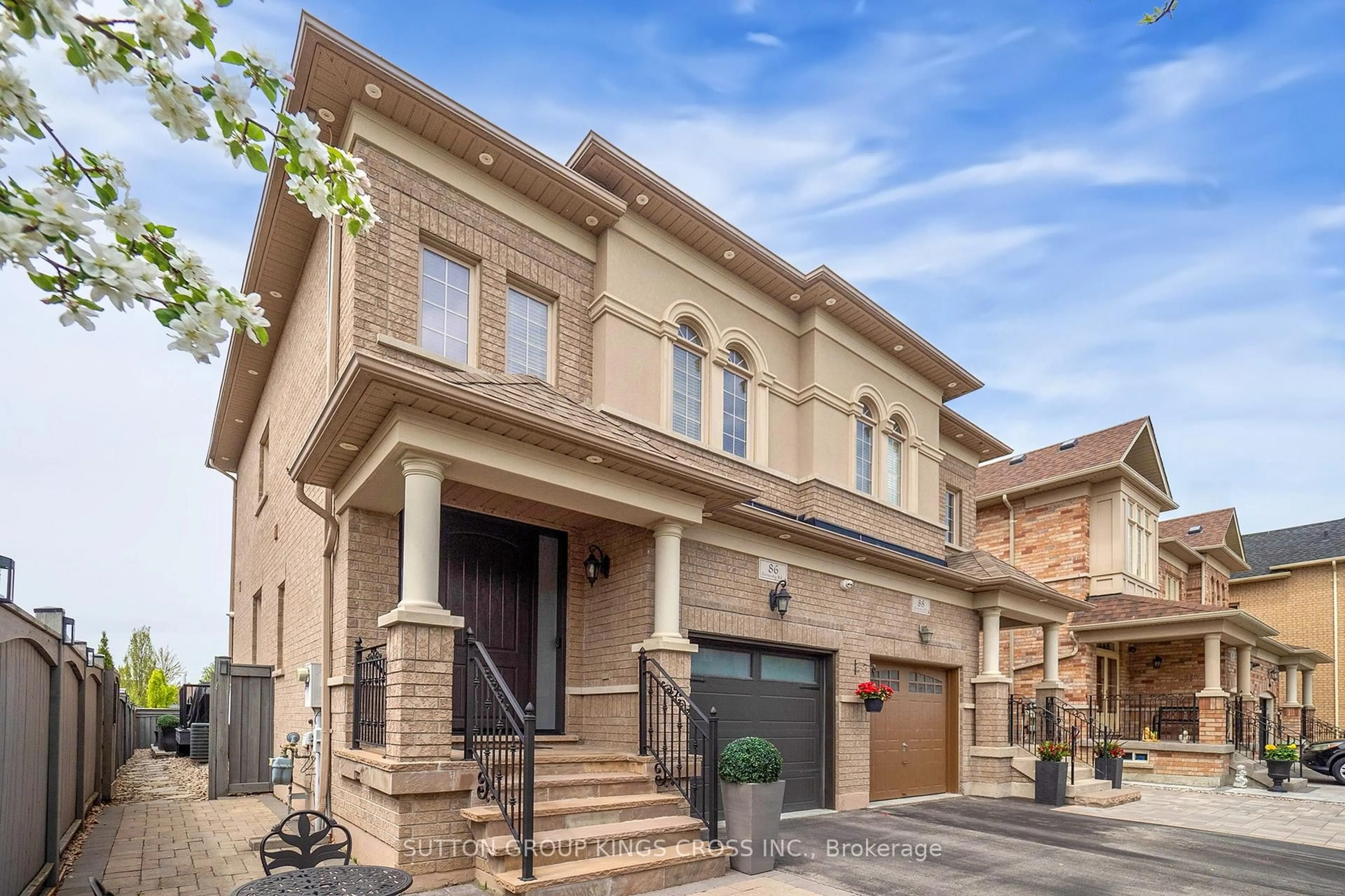 Home with brick exterior material, street for 86 Ostrovsky Rd, Vaughan Ontario L4H 0V9