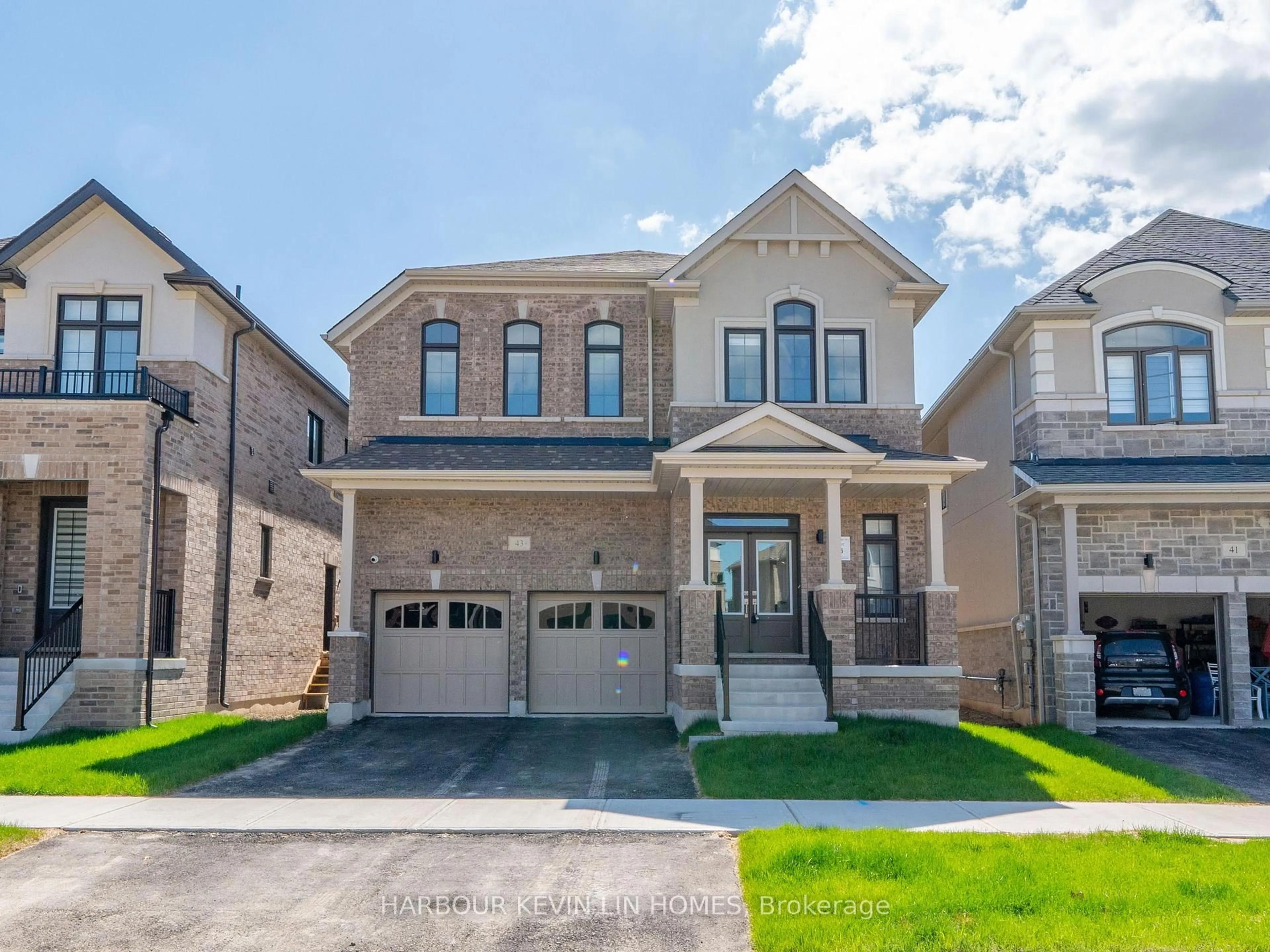 Home with brick exterior material, street for 43 Donald Ingram Cres, Georgina Ontario L4P 0S3