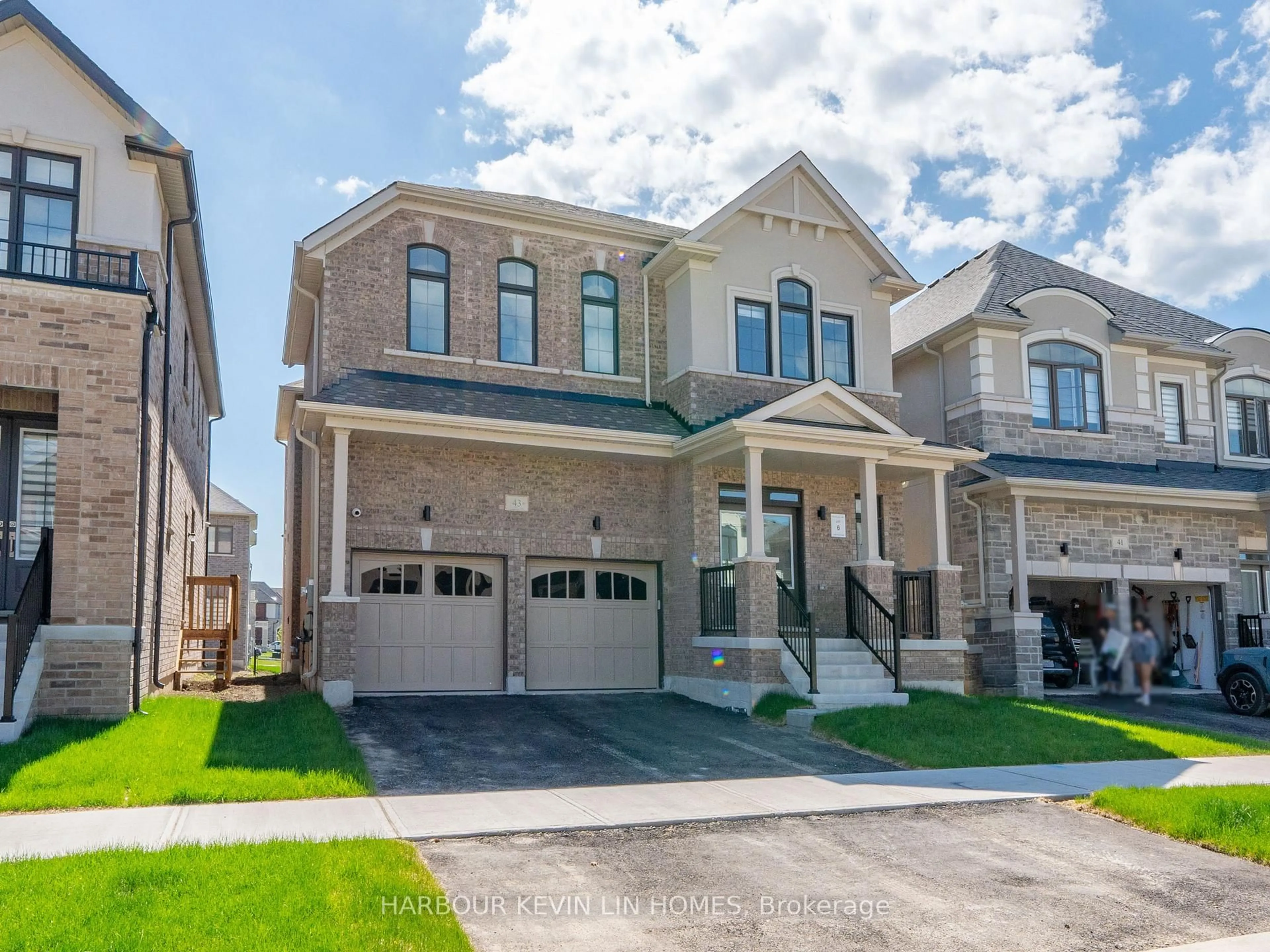 Home with brick exterior material, street for 43 Donald Ingram Cres, Georgina Ontario L4P 0S3