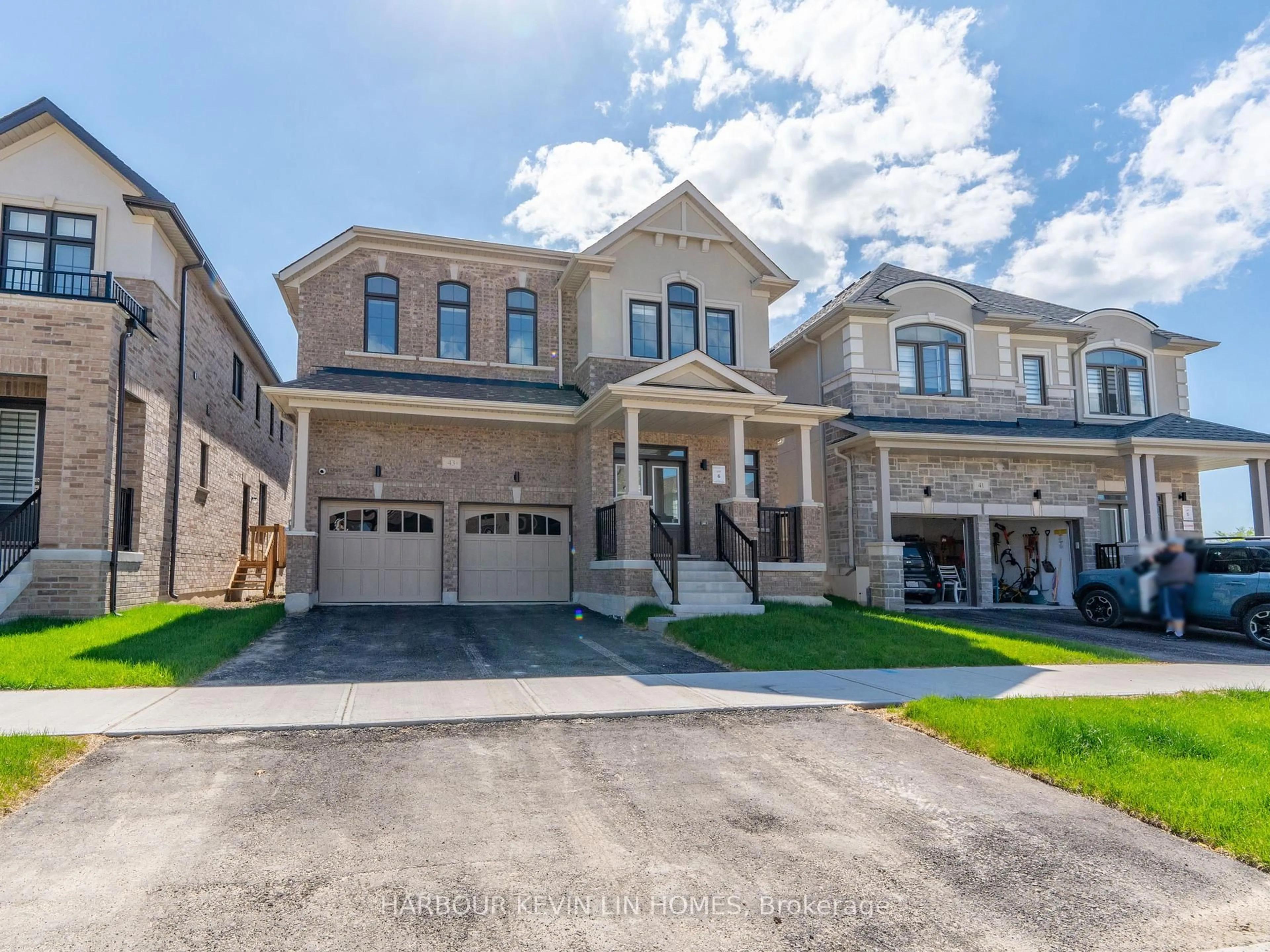 Home with brick exterior material, street for 43 Donald Ingram Cres, Georgina Ontario L4P 0S3