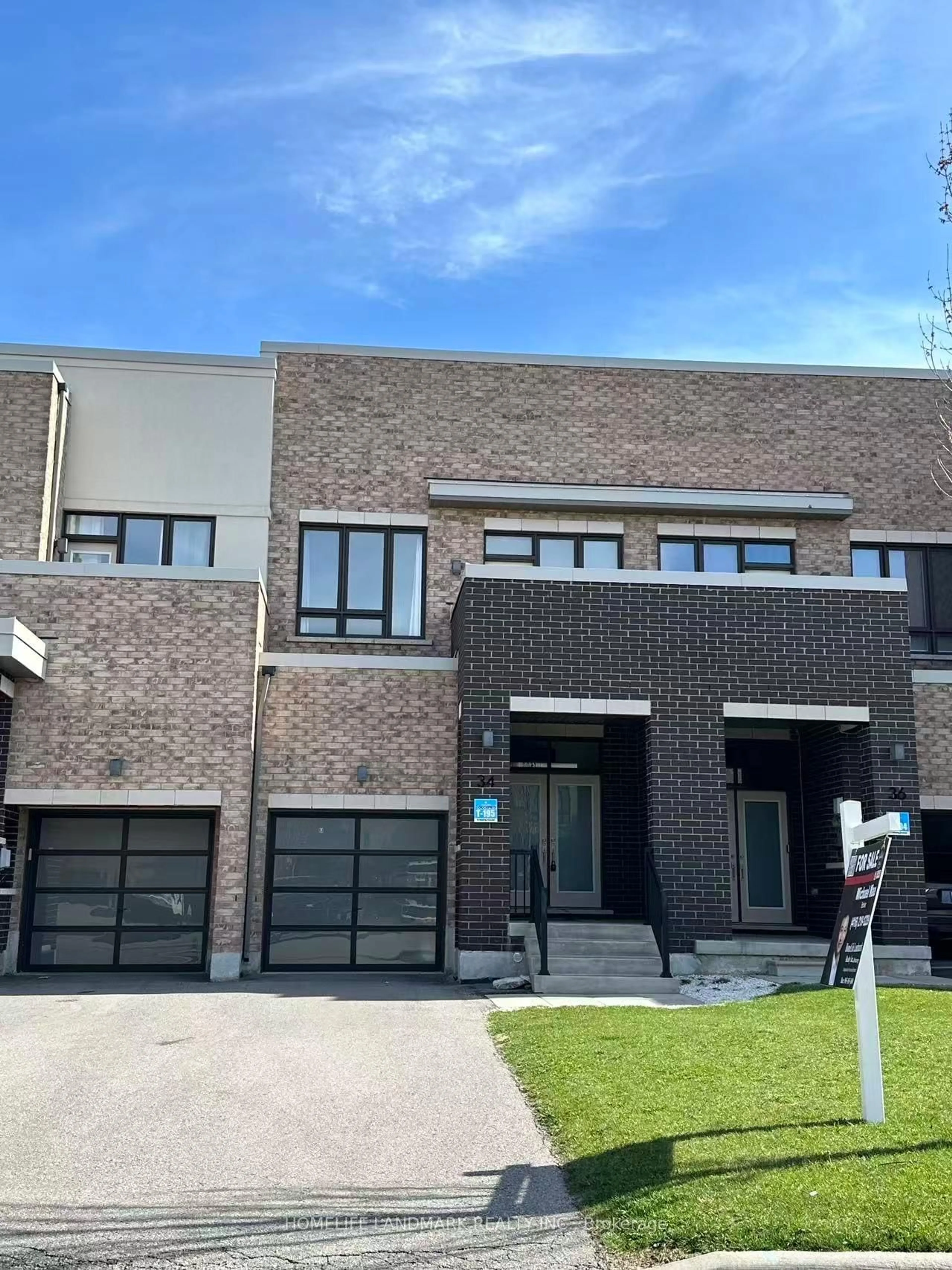 Home with brick exterior material, street for 34 Denarius Cres, Richmond Hill Ontario L4E 5B6