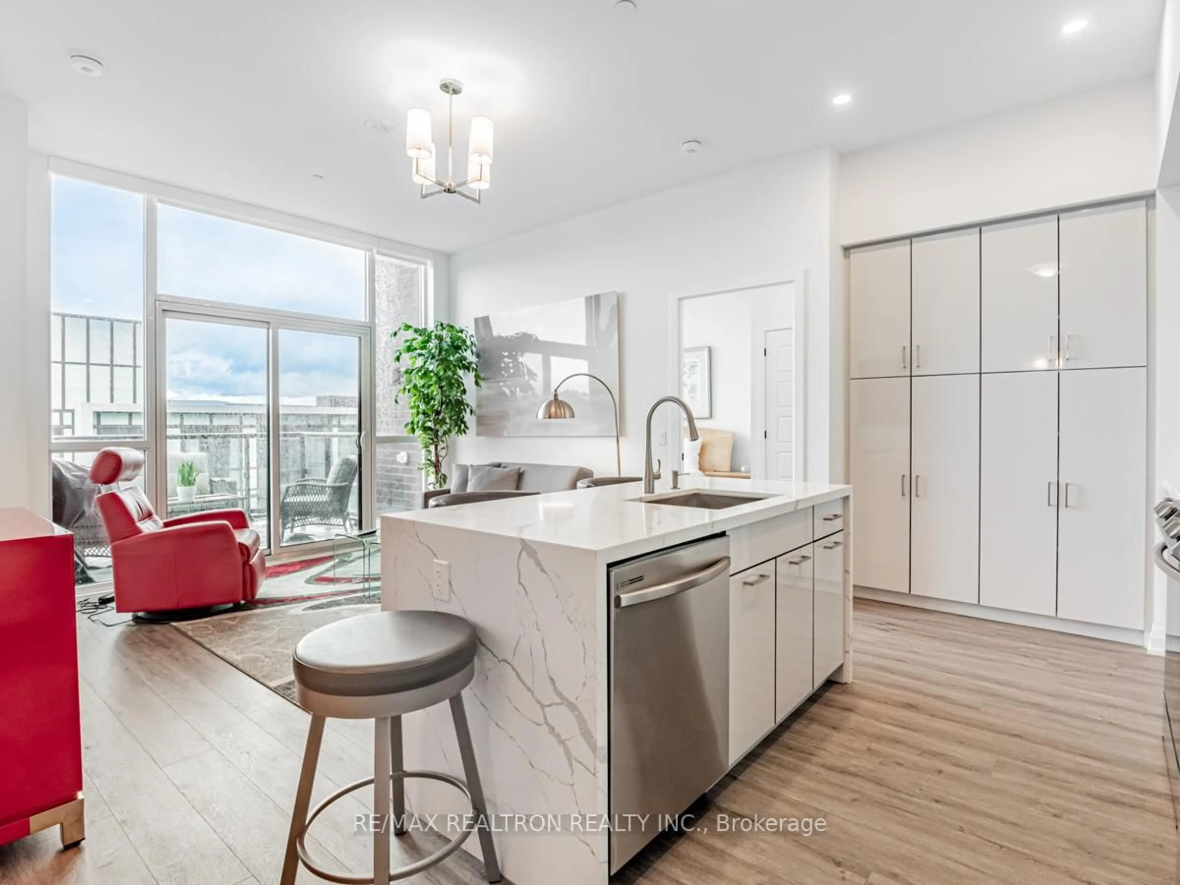 Open concept kitchen, unknown for 415 Sea Ray Ave #410, Innisfil Ontario L9S 0R5