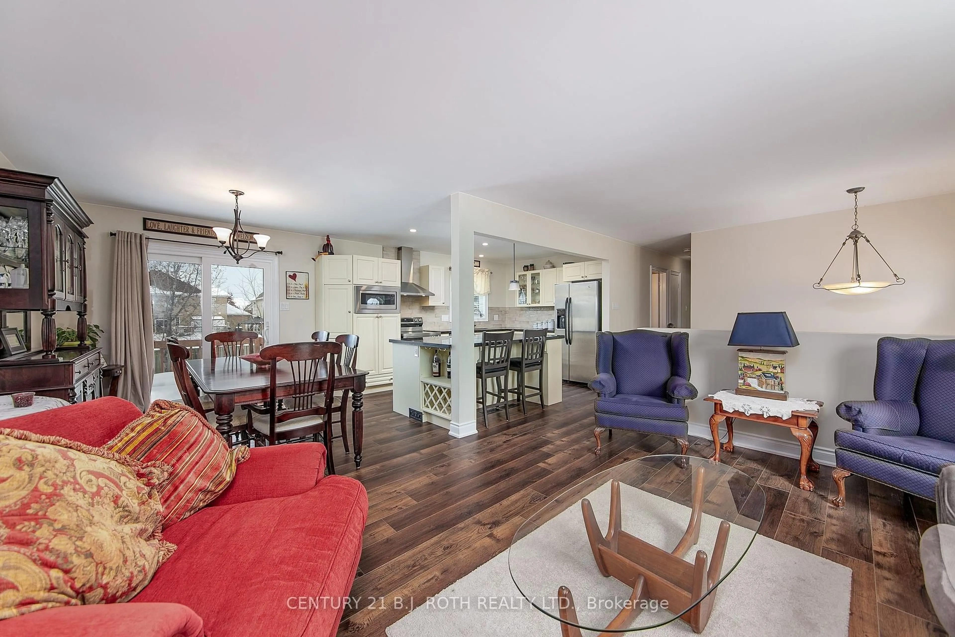 Open concept kitchen, unknown for 239 Centre St, Essa Ontario L0M 1B0