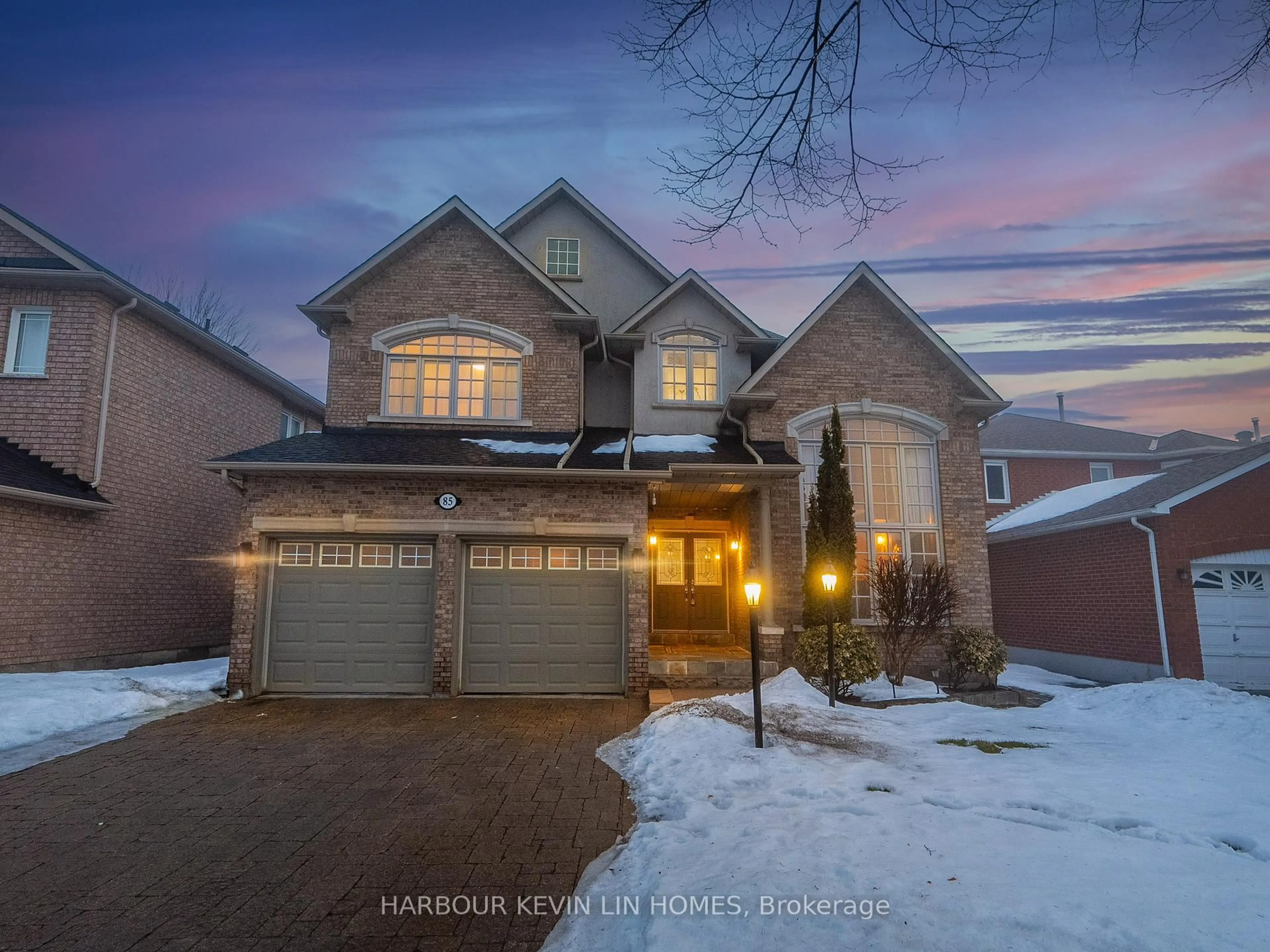 Home with brick exterior material, street for 85 Lagani Ave, Richmond Hill Ontario L4B 3C6