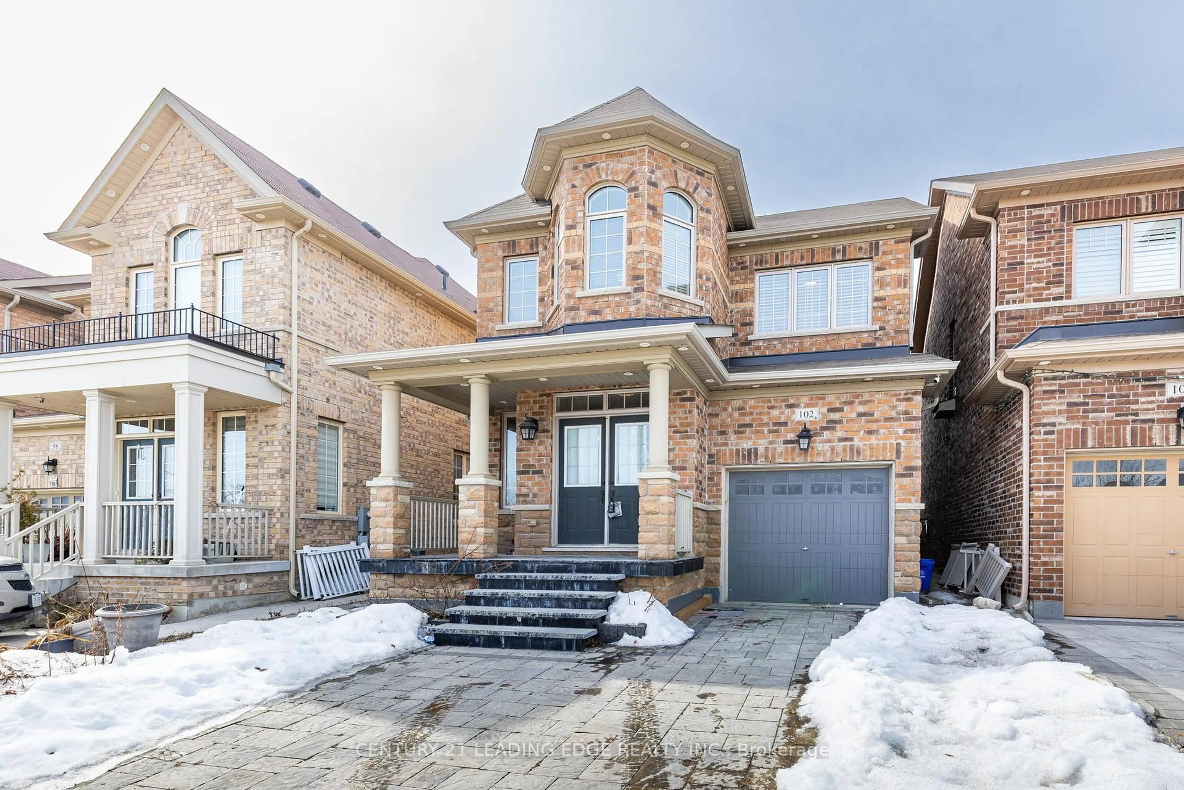 Home with brick exterior material, street for 102 MACTIER Dr, Vaughan Ontario L4H 4T9