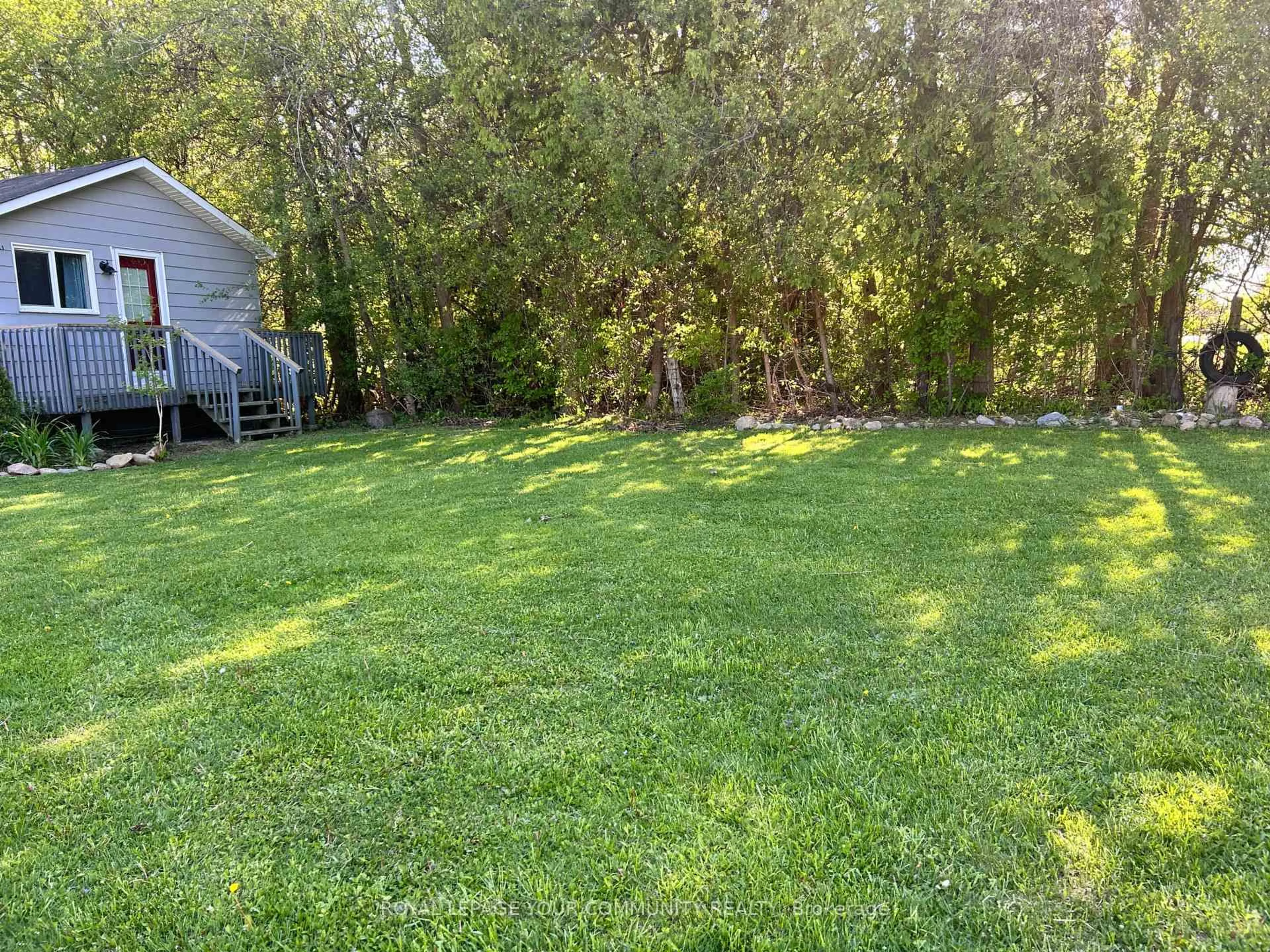 A pic from outside/outdoor area/front of a property/back of a property/a pic from drone, forest/trees view for 16 Christidis Dr, Georgina Ontario L0E 1L0