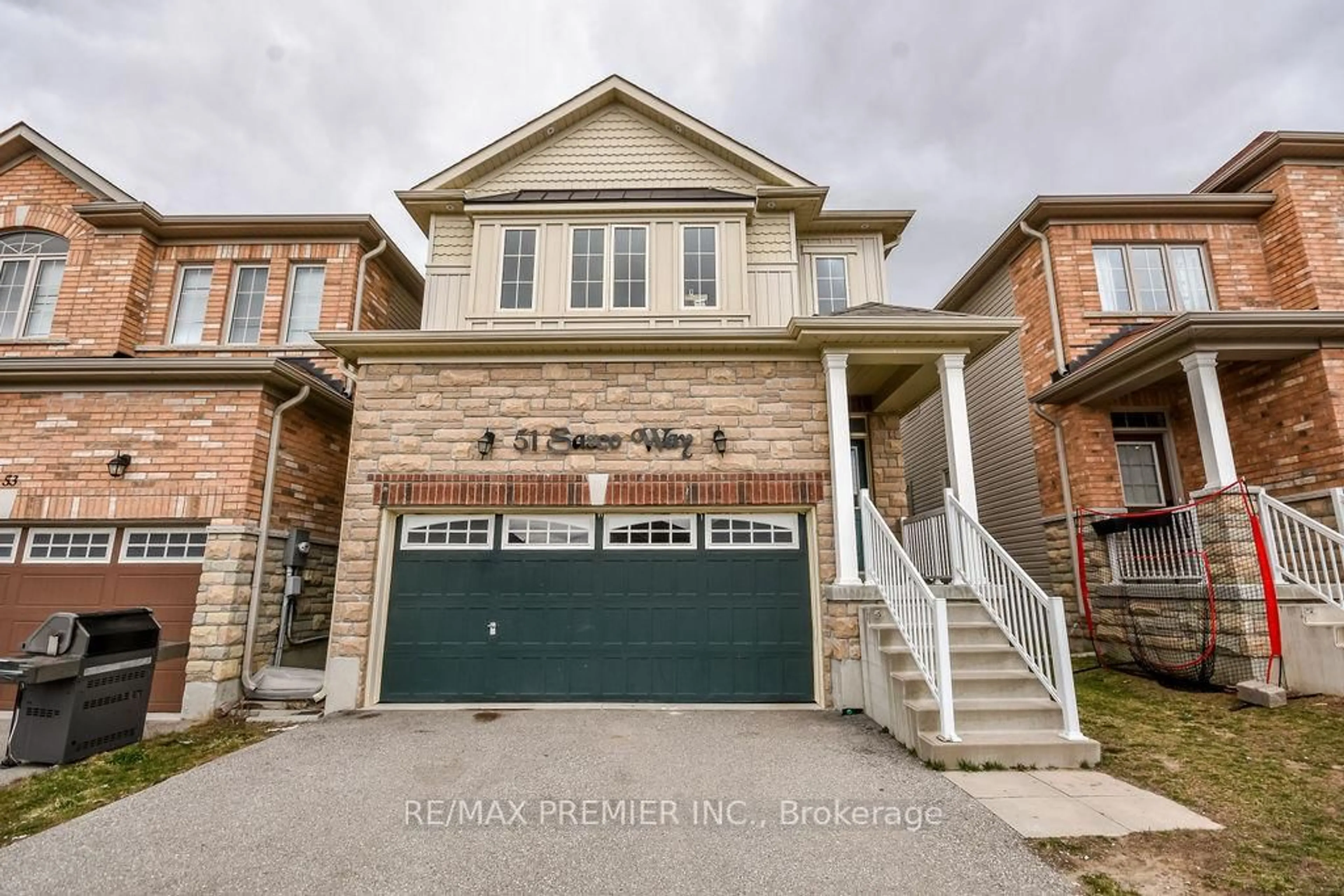 Home with brick exterior material, street for 51 Sasco Way, Essa Ontario L0M 1B4