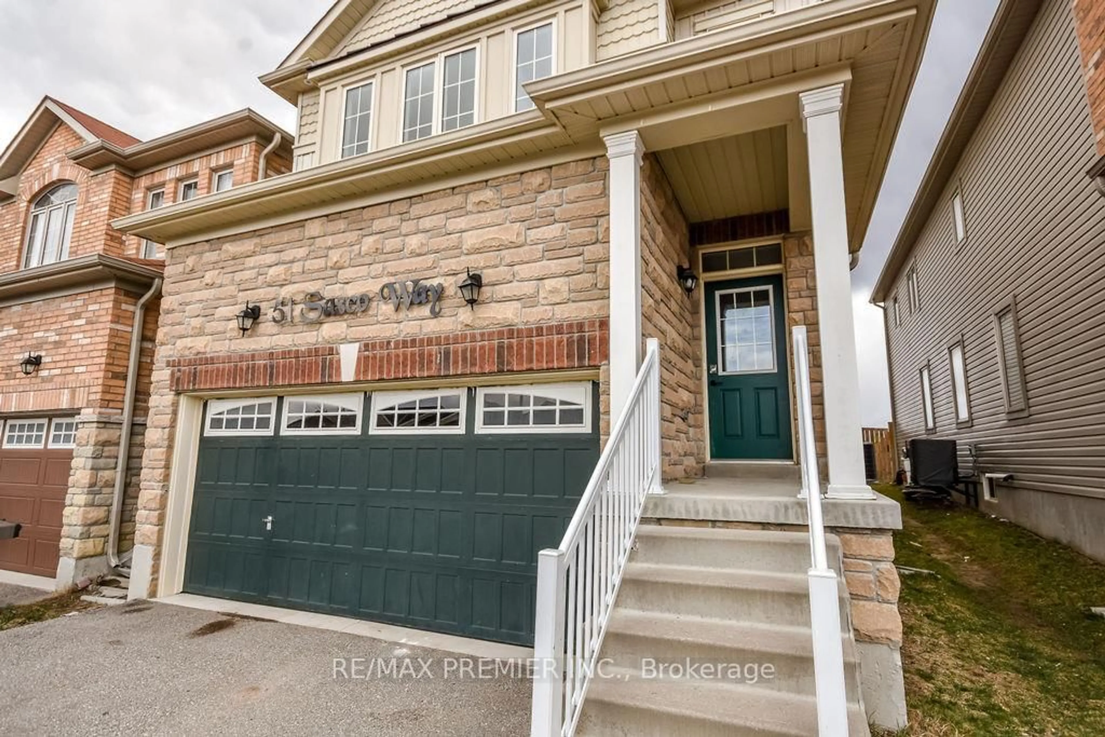 Home with brick exterior material, street for 51 Sasco Way, Essa Ontario L0M 1B4