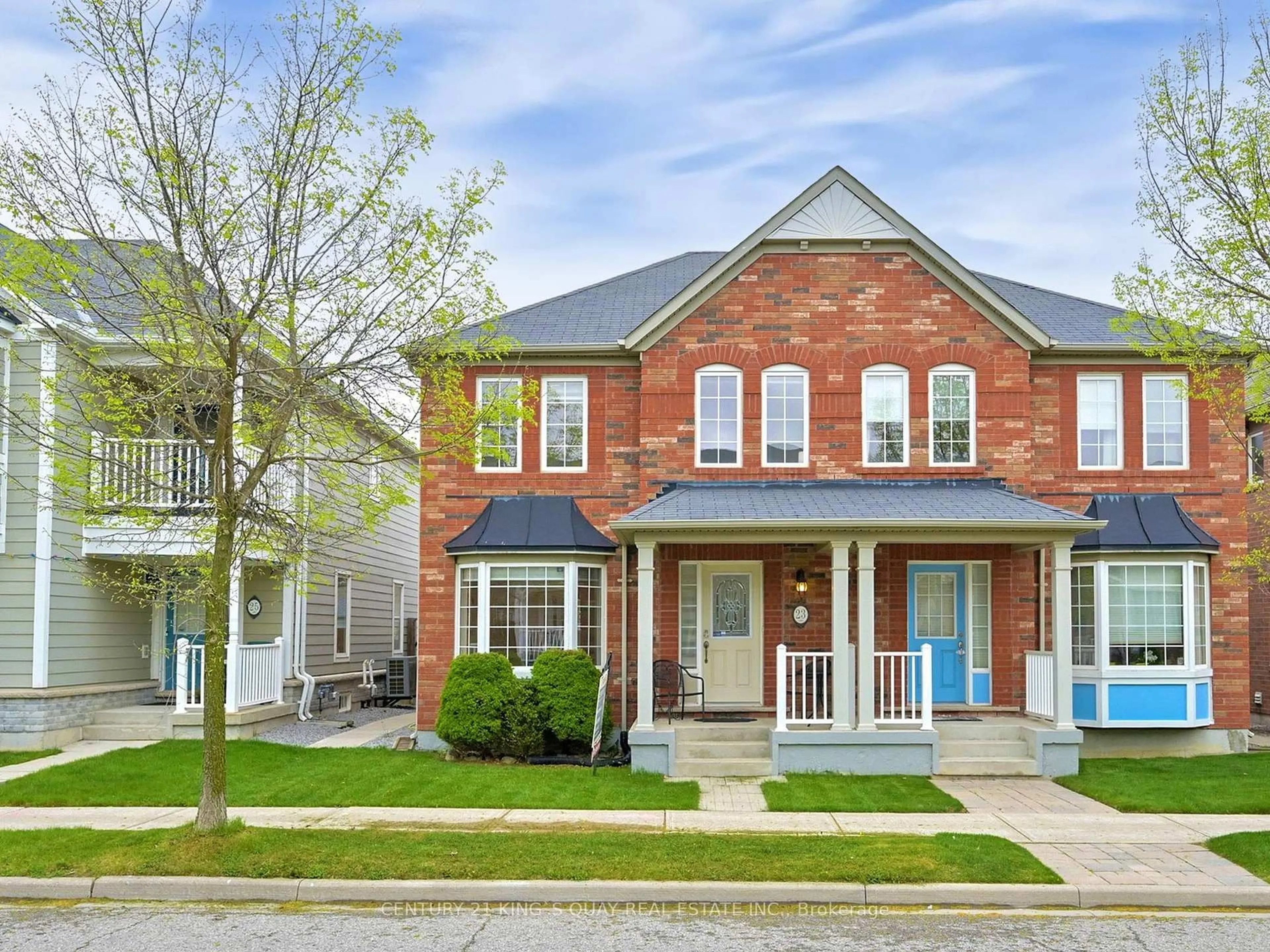 Home with brick exterior material, street for 23 Stockport Rd, Markham Ontario L6B 0R3
