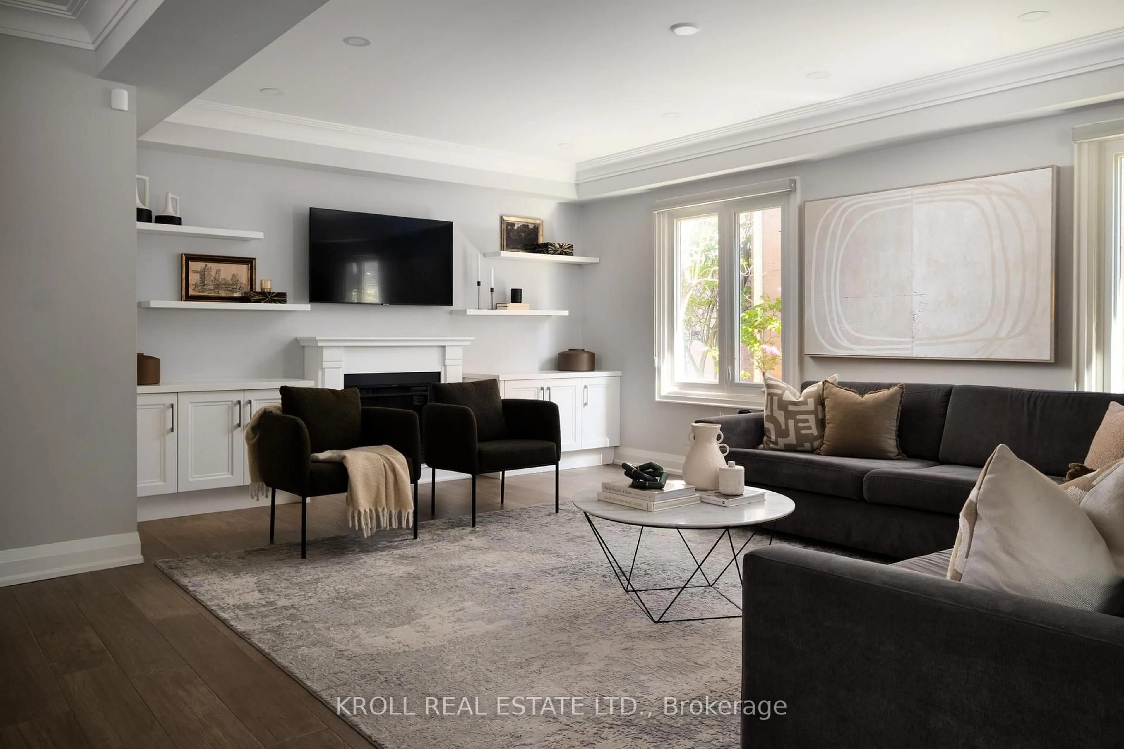 Living room with furniture, unknown for 167 Rosedale Heights Dr, Vaughan Ontario L4J 4W1
