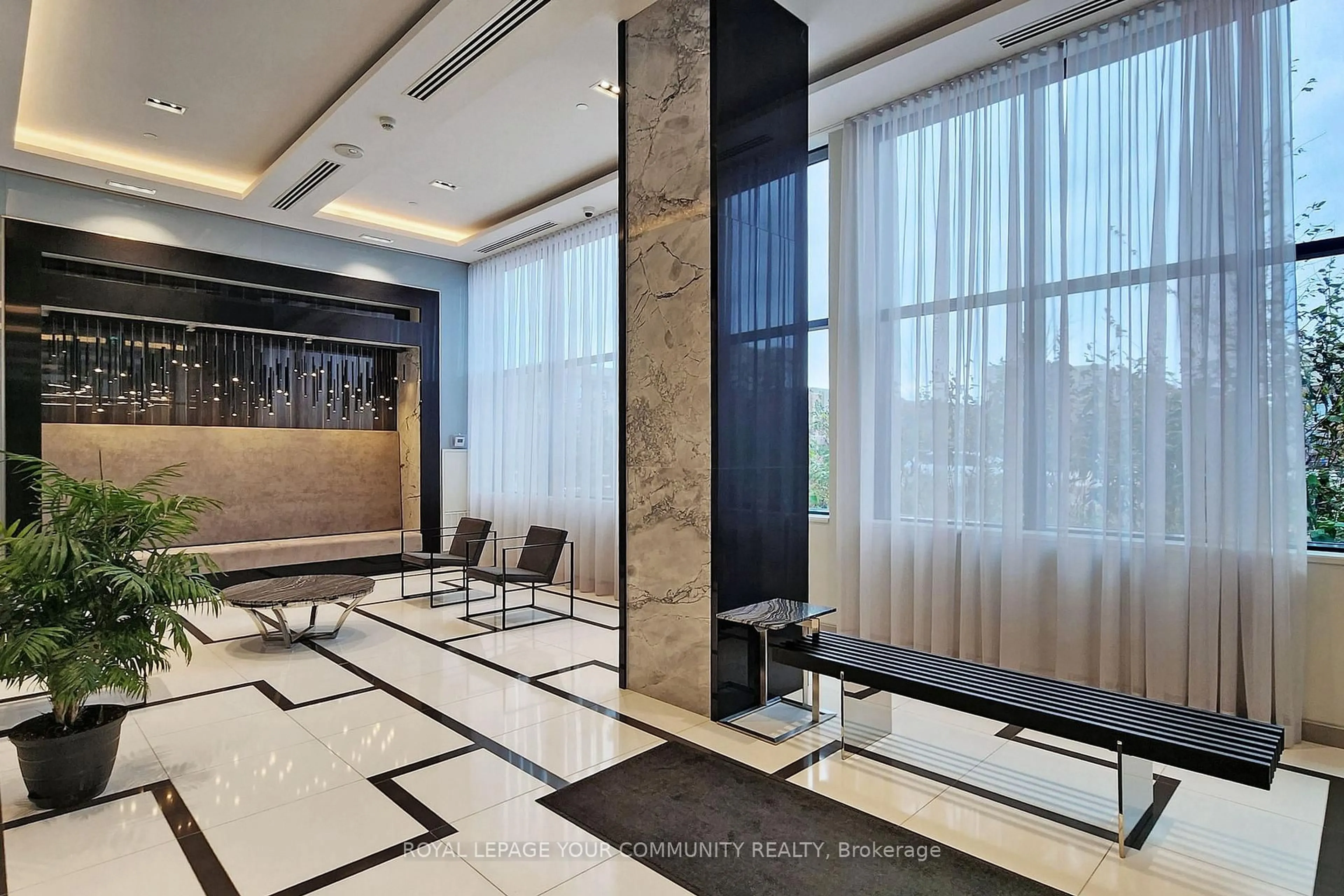 Lobby for 100 Eagle Rock Way #827, Vaughan Ontario L6A 5A7