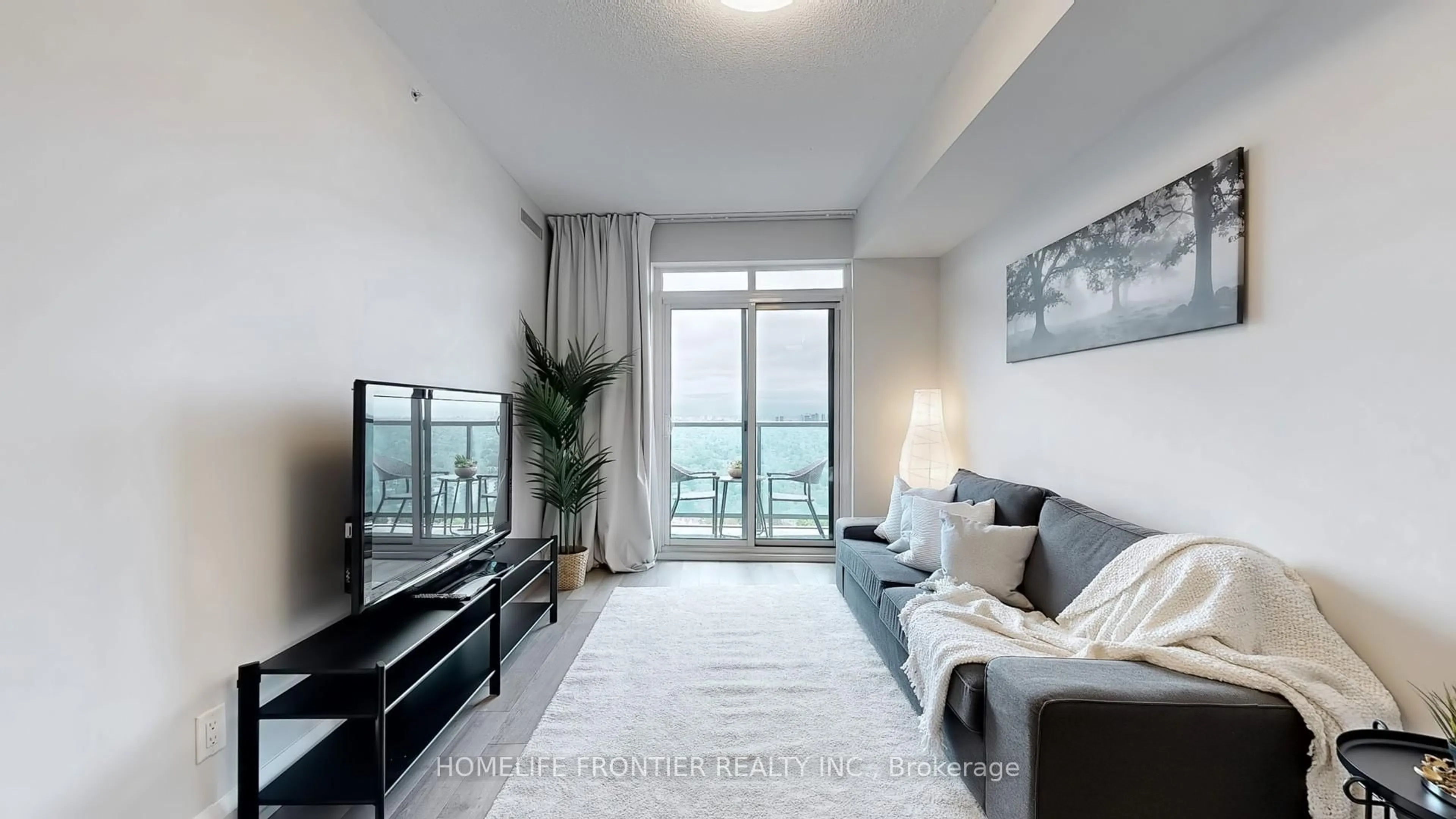 Living room with furniture, unknown for 7161 YONGE St #2528, Markham Ontario L3T 0C8