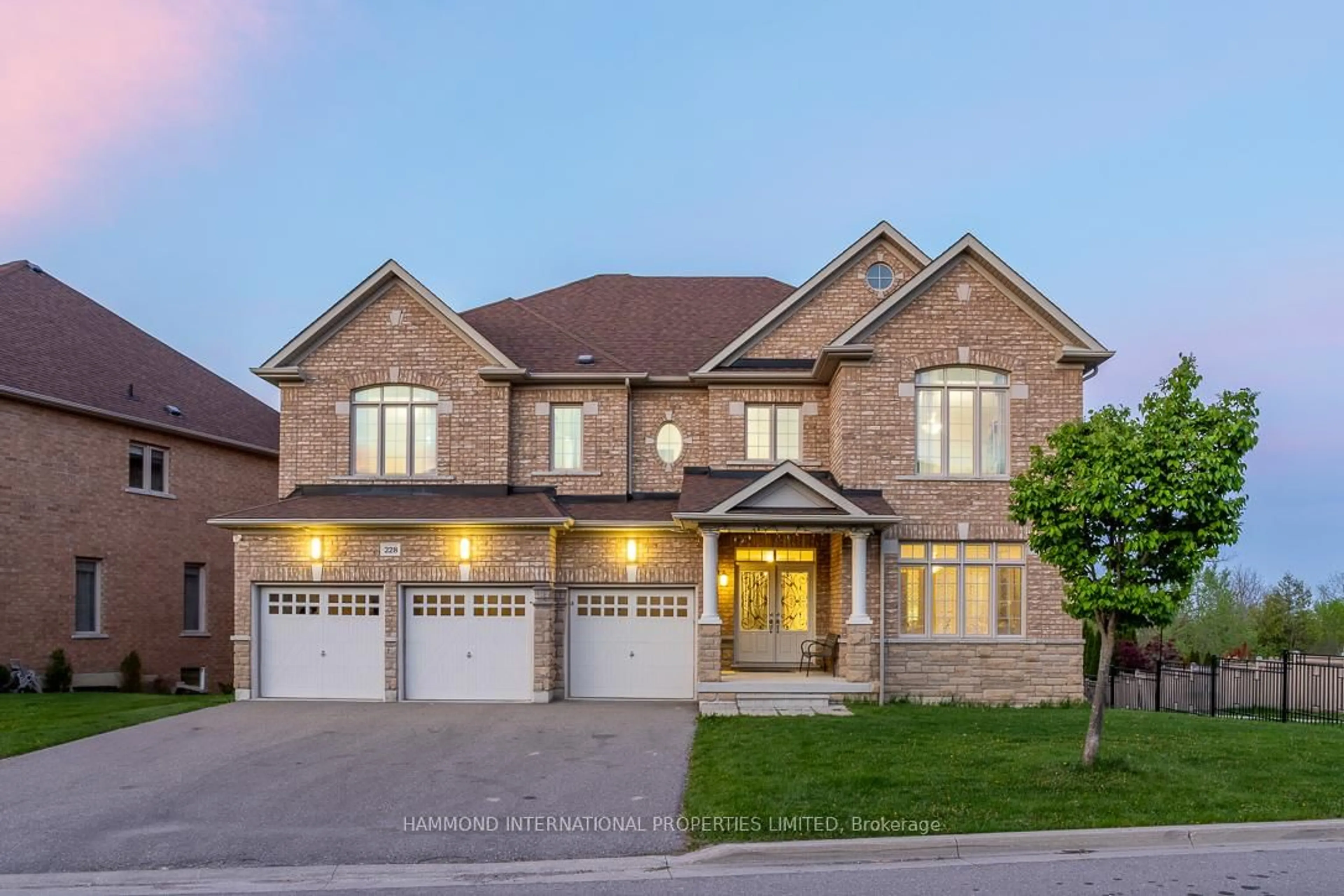 Home with brick exterior material, street for 228 Upper Post Rd, Vaughan Ontario L6A 4K1