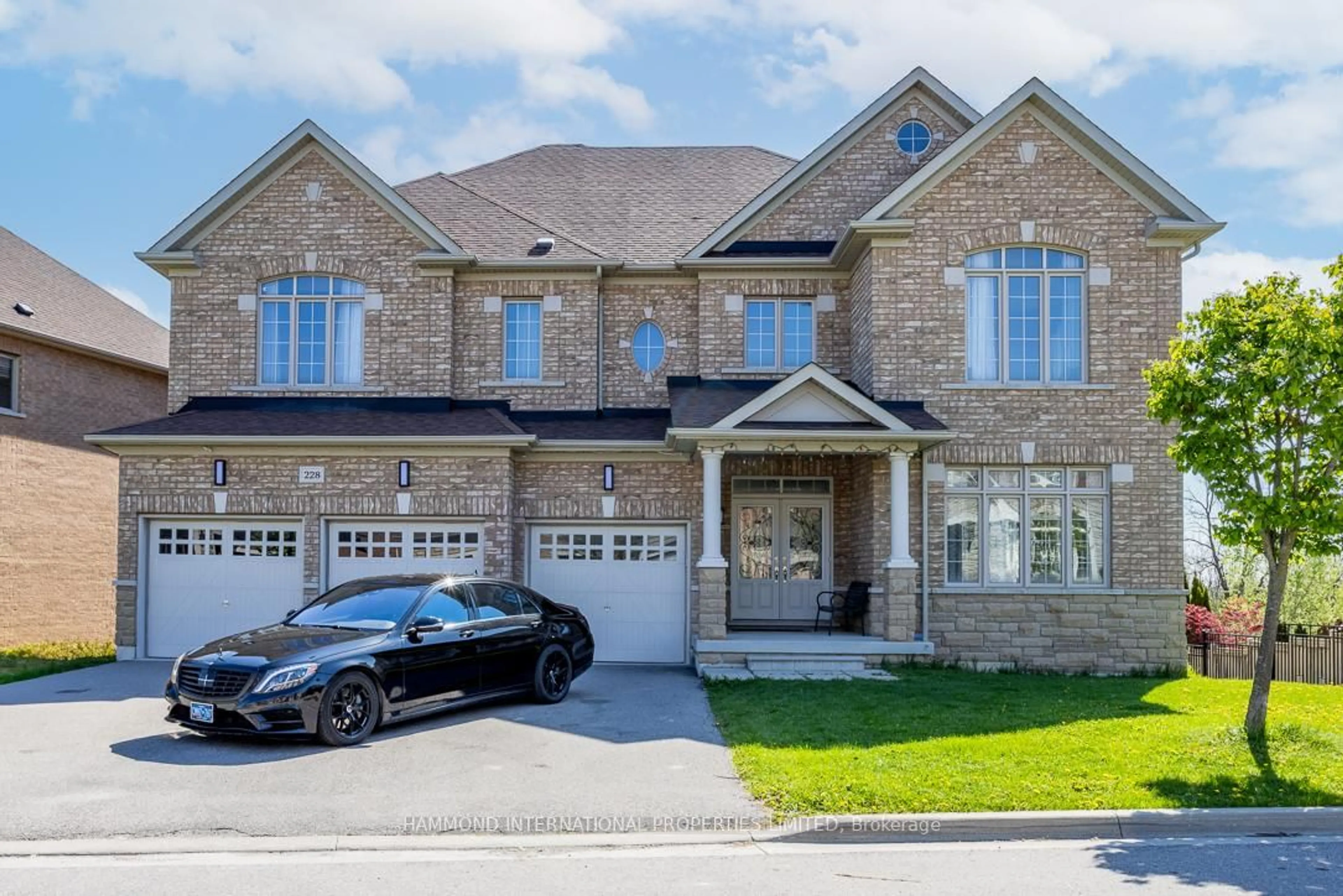 Home with brick exterior material, street for 228 Upper Post Rd, Vaughan Ontario L6A 4K1