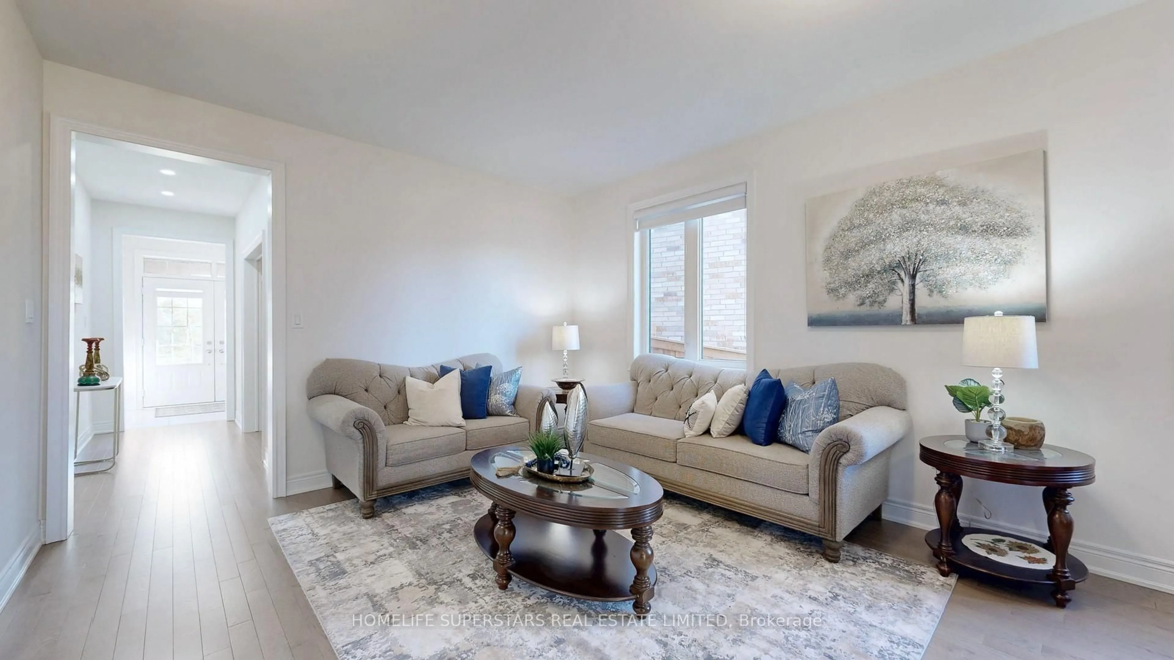 Living room with furniture, unknown for 28 Great Railway Crt, Vaughan Ontario L4H 3N5
