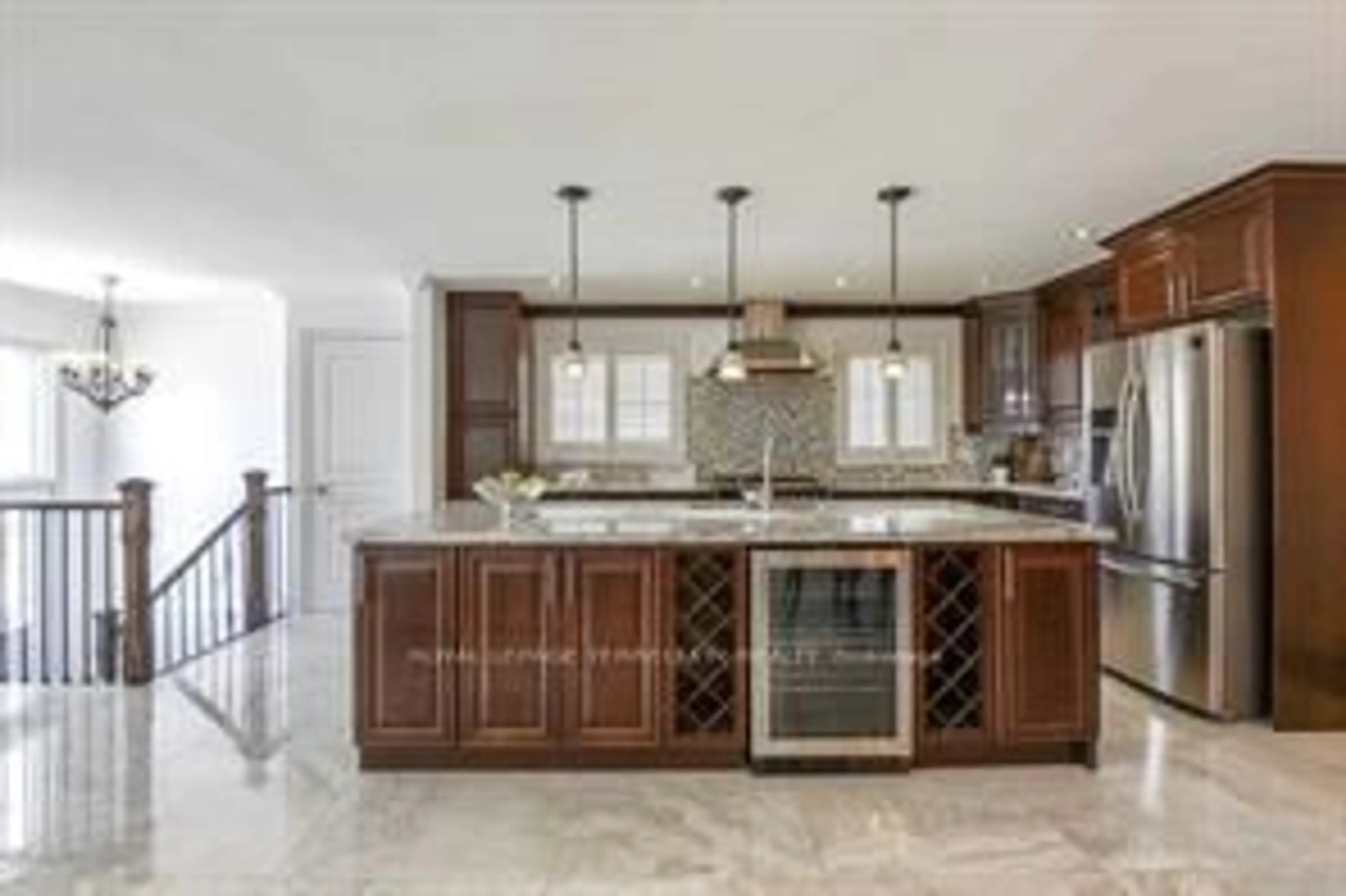 Contemporary kitchen, ceramic/tile floor for 17 Agincourt Rd, Vaughan Ontario L4L 2Z7