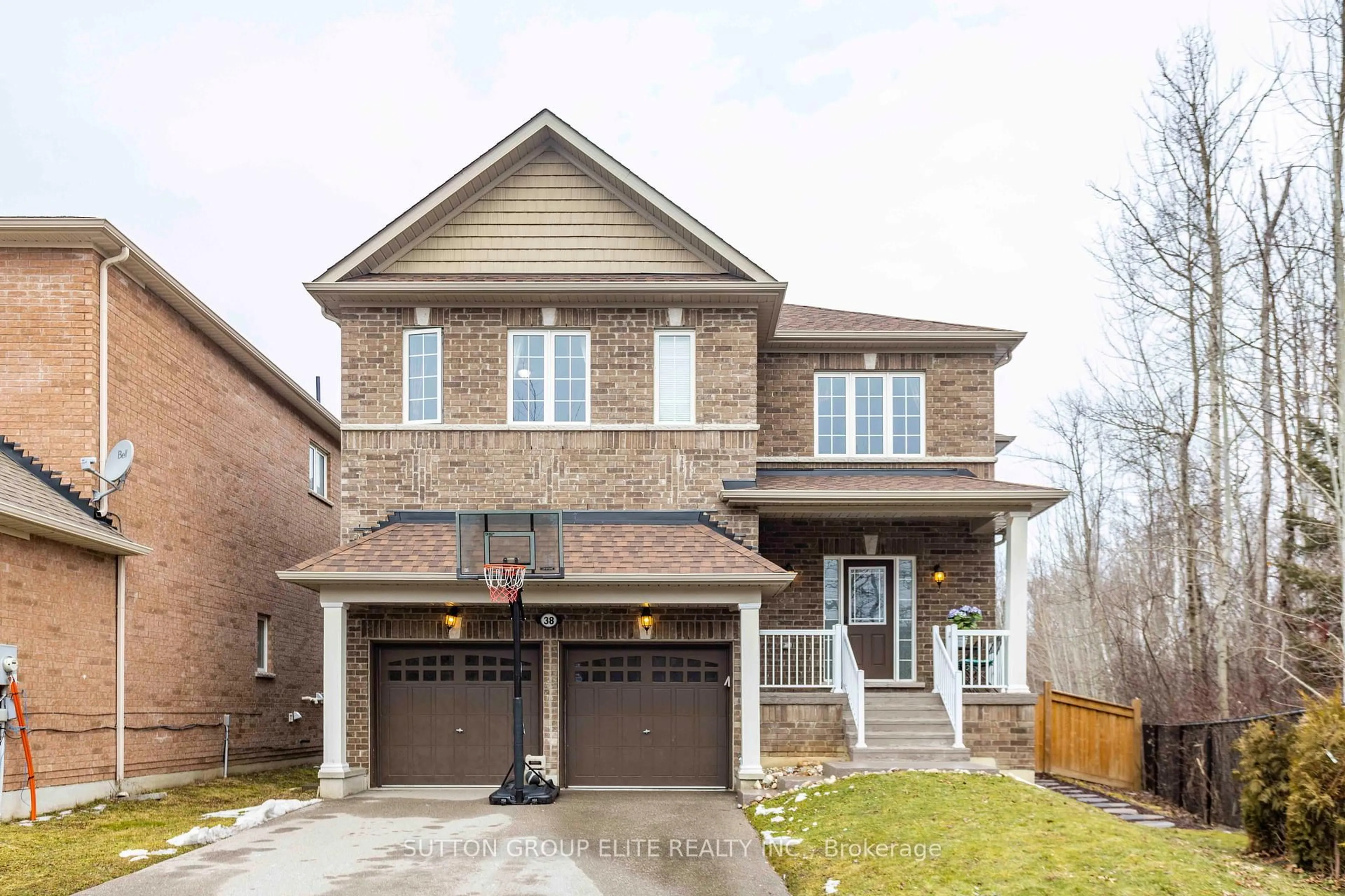 Home with brick exterior material, street for 38 Richmond Park Dr, Georgina Ontario L4P 0A7