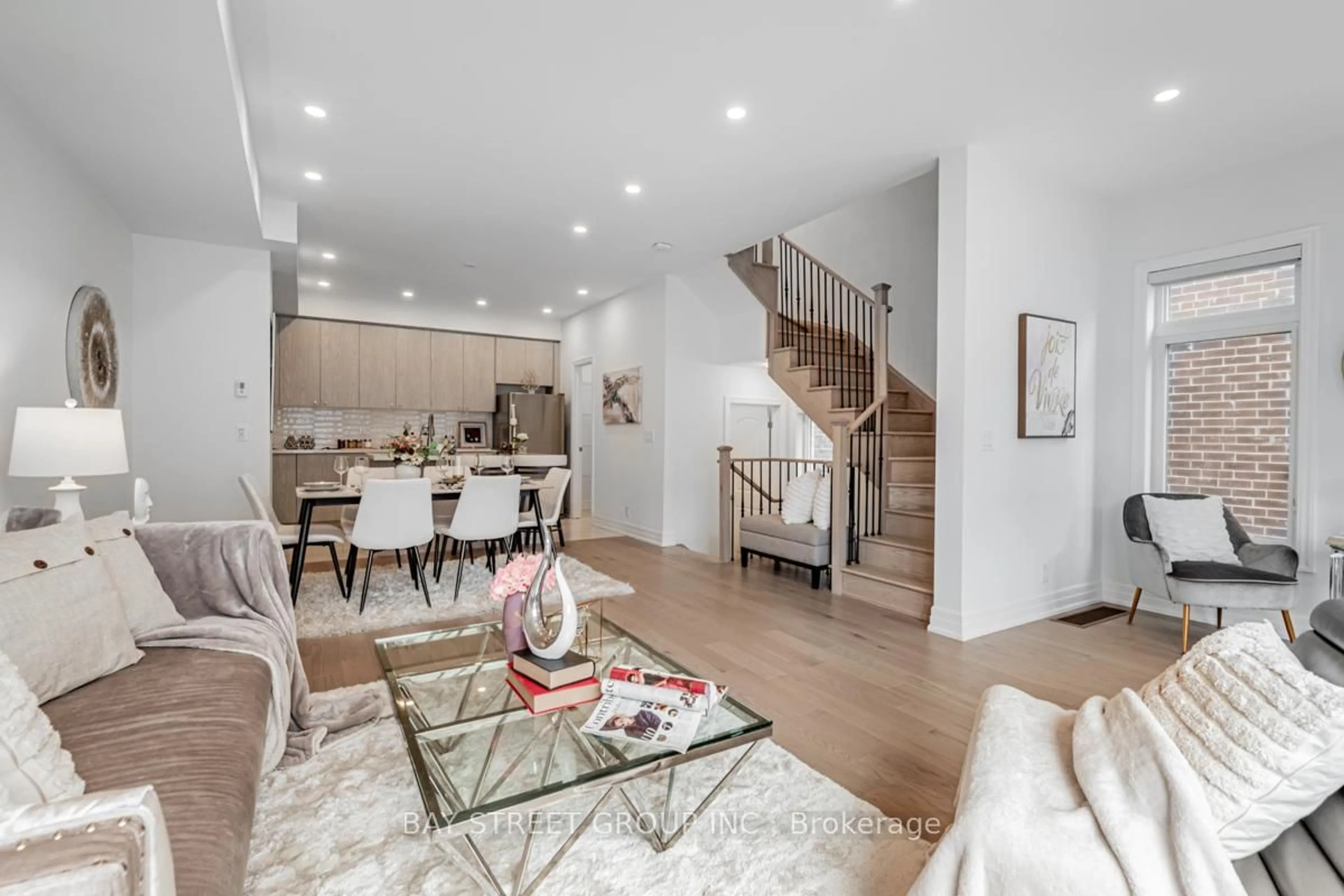 Open concept kitchen, unknown for 22 Herman Gilroy Lane, Markham Ontario L6C 3L7