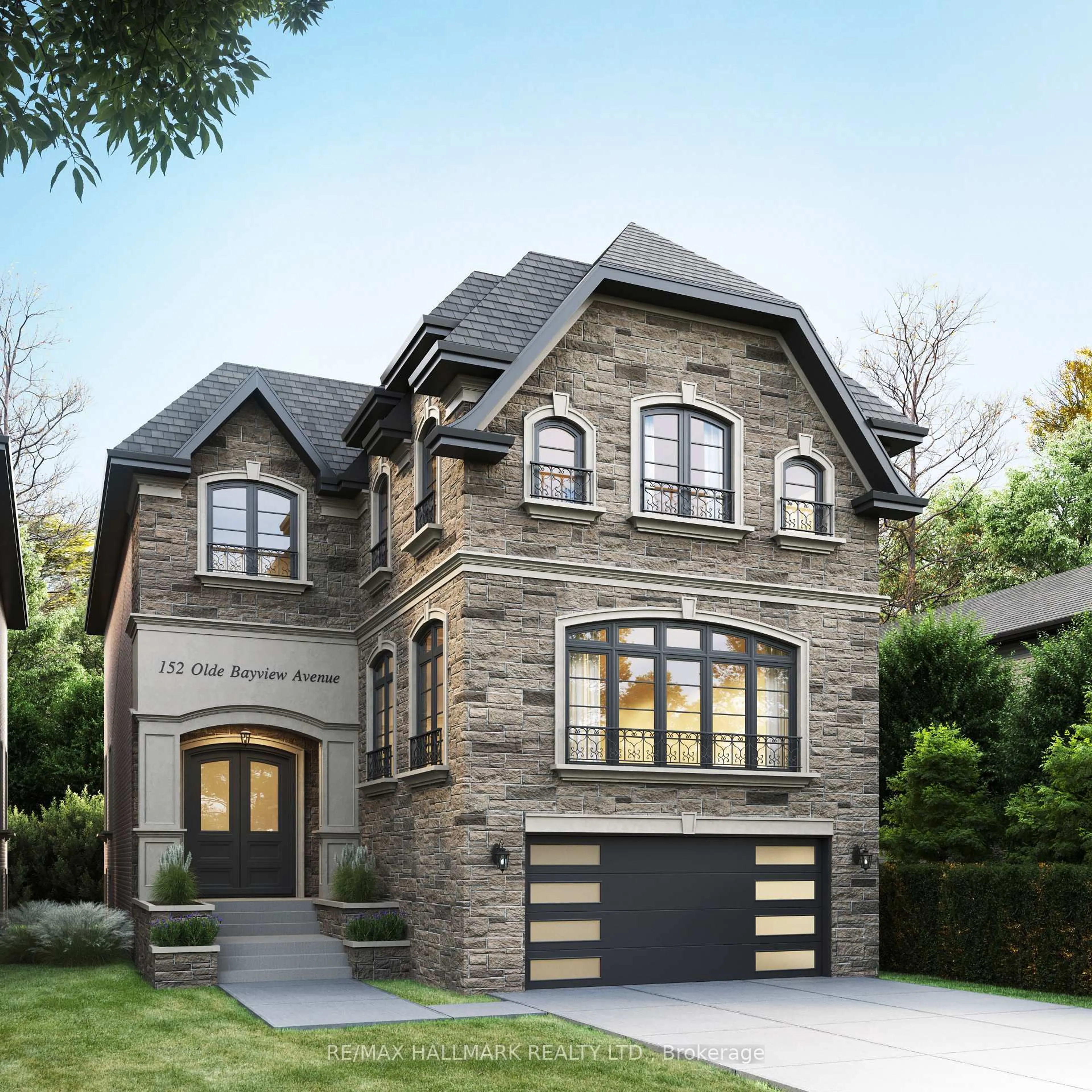 Home with brick exterior material, street for 152 Olde Bayview Ave, Richmond Hill Ontario L4E 3C6