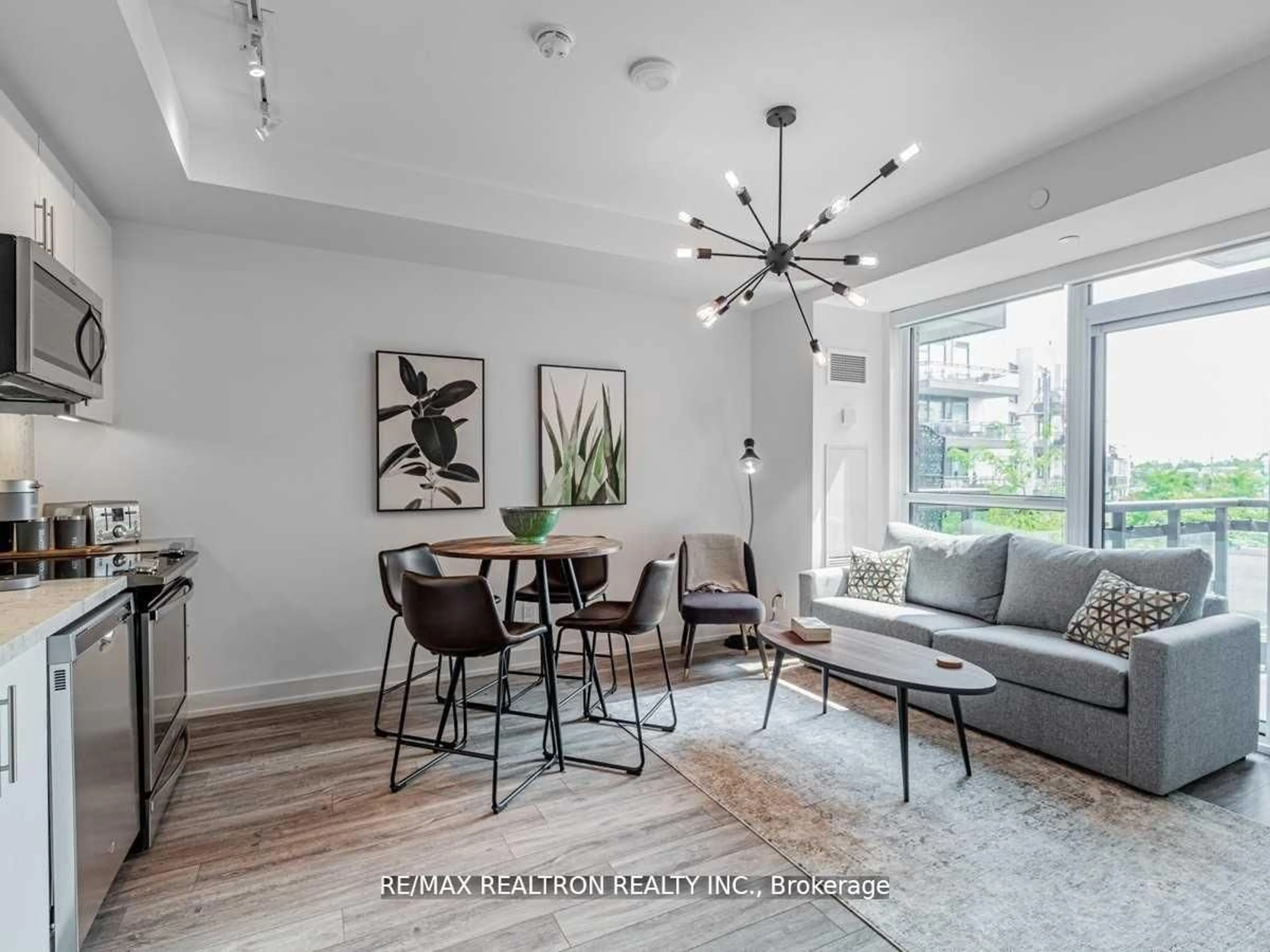 Living room with furniture, unknown for 333 Sea Ray Ave #D203, Innisfil Ontario L9S 0L9