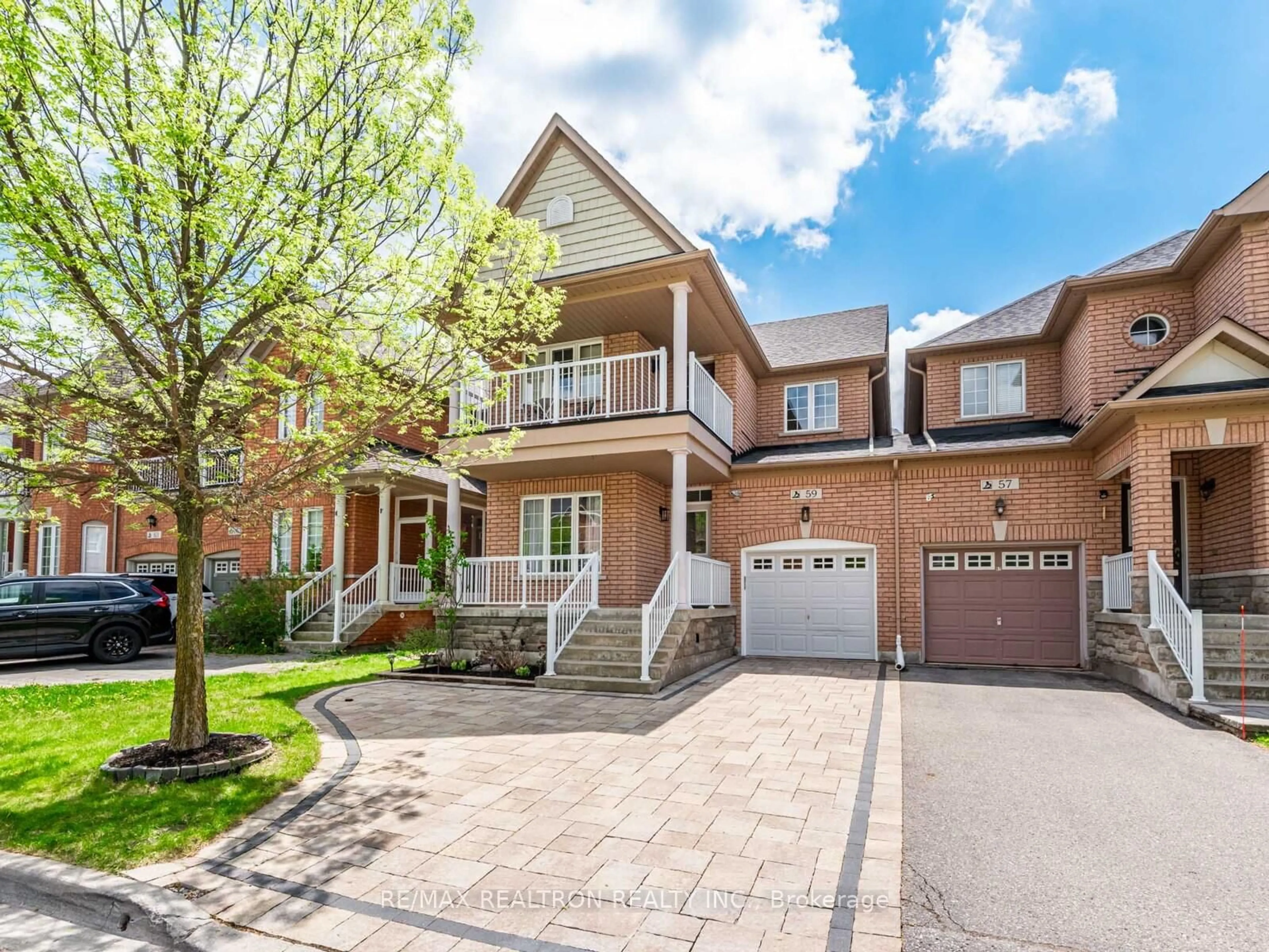 Home with brick exterior material, street for 59 Dovetail Dr, Richmond Hill Ontario L4E 5A9