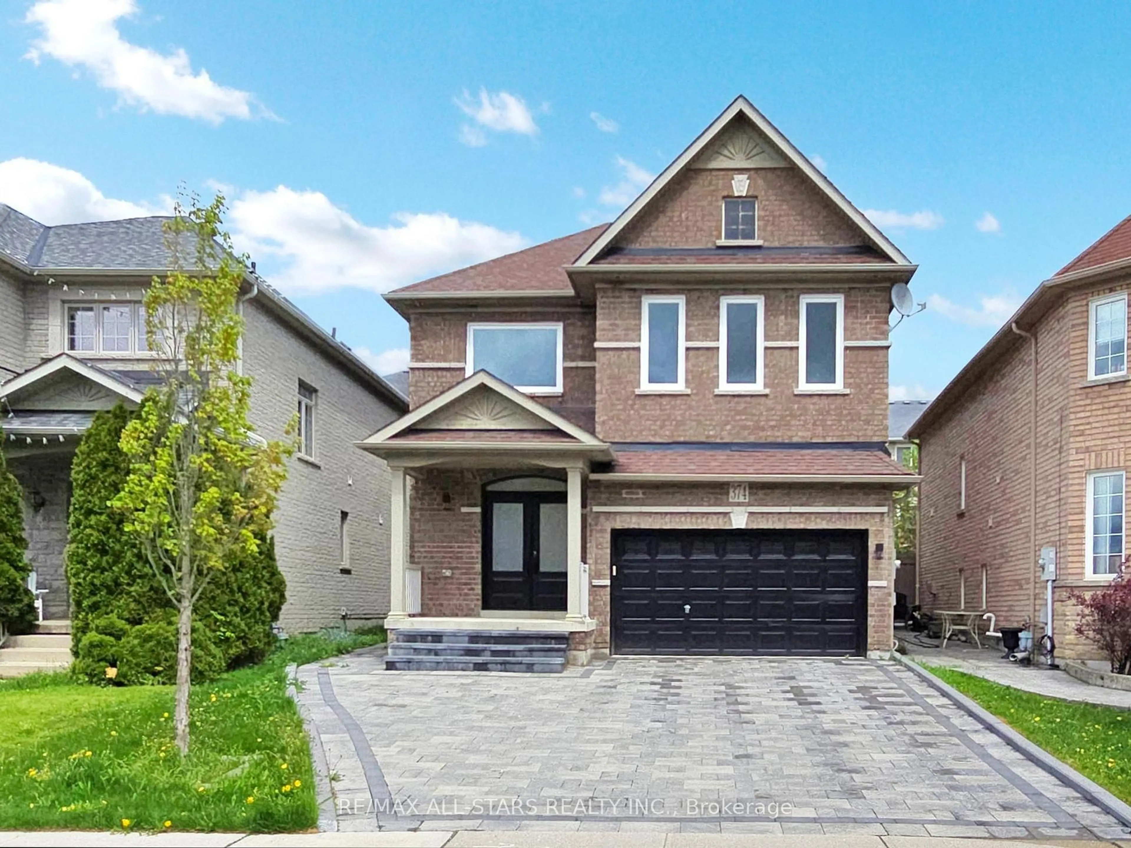 Home with brick exterior material, street for 374 Gilpin Dr, Newmarket Ontario L3X 3H2