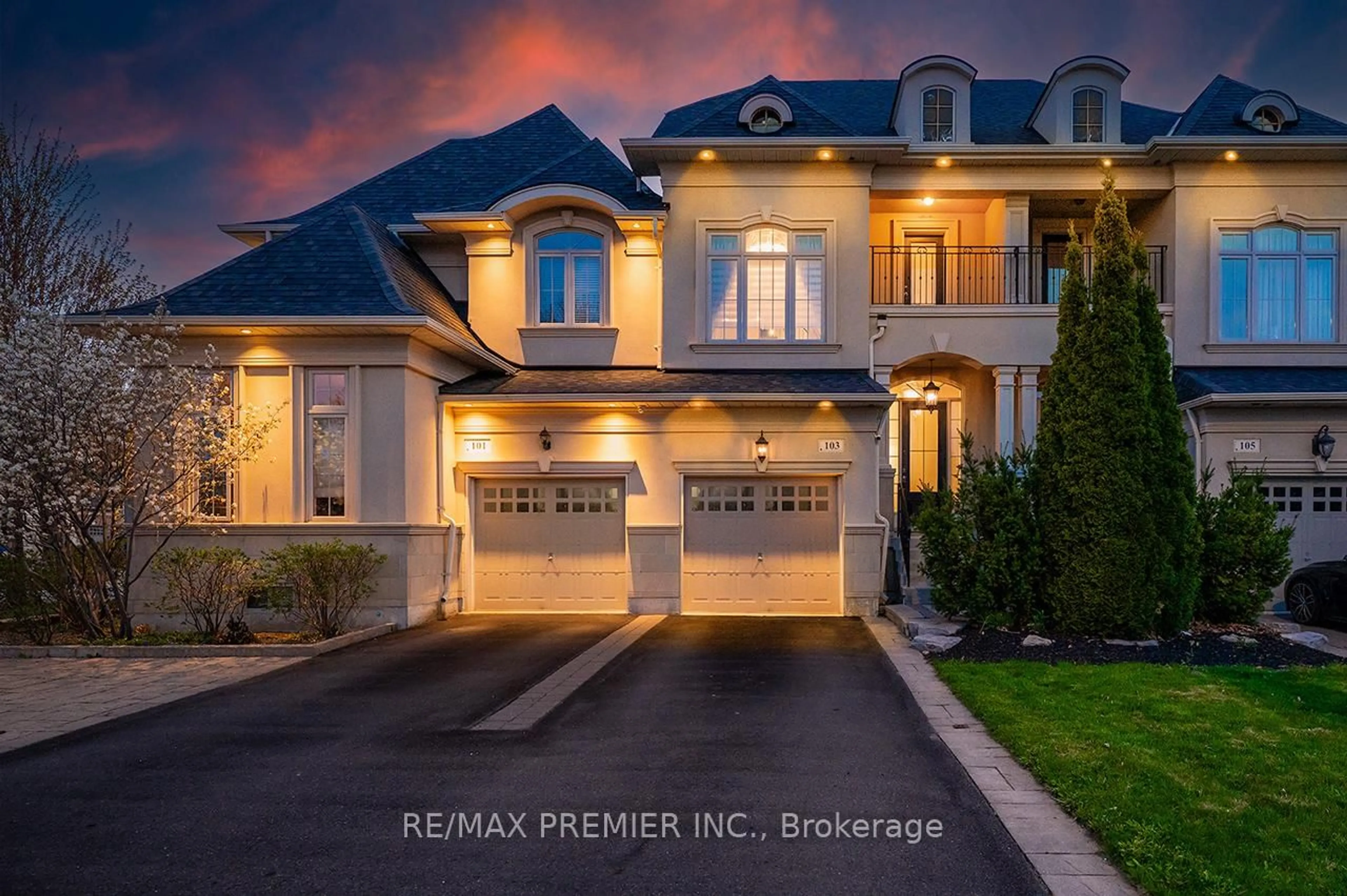 Home with brick exterior material, street for 103 Hansard Dr, Vaughan Ontario L4H 0V8