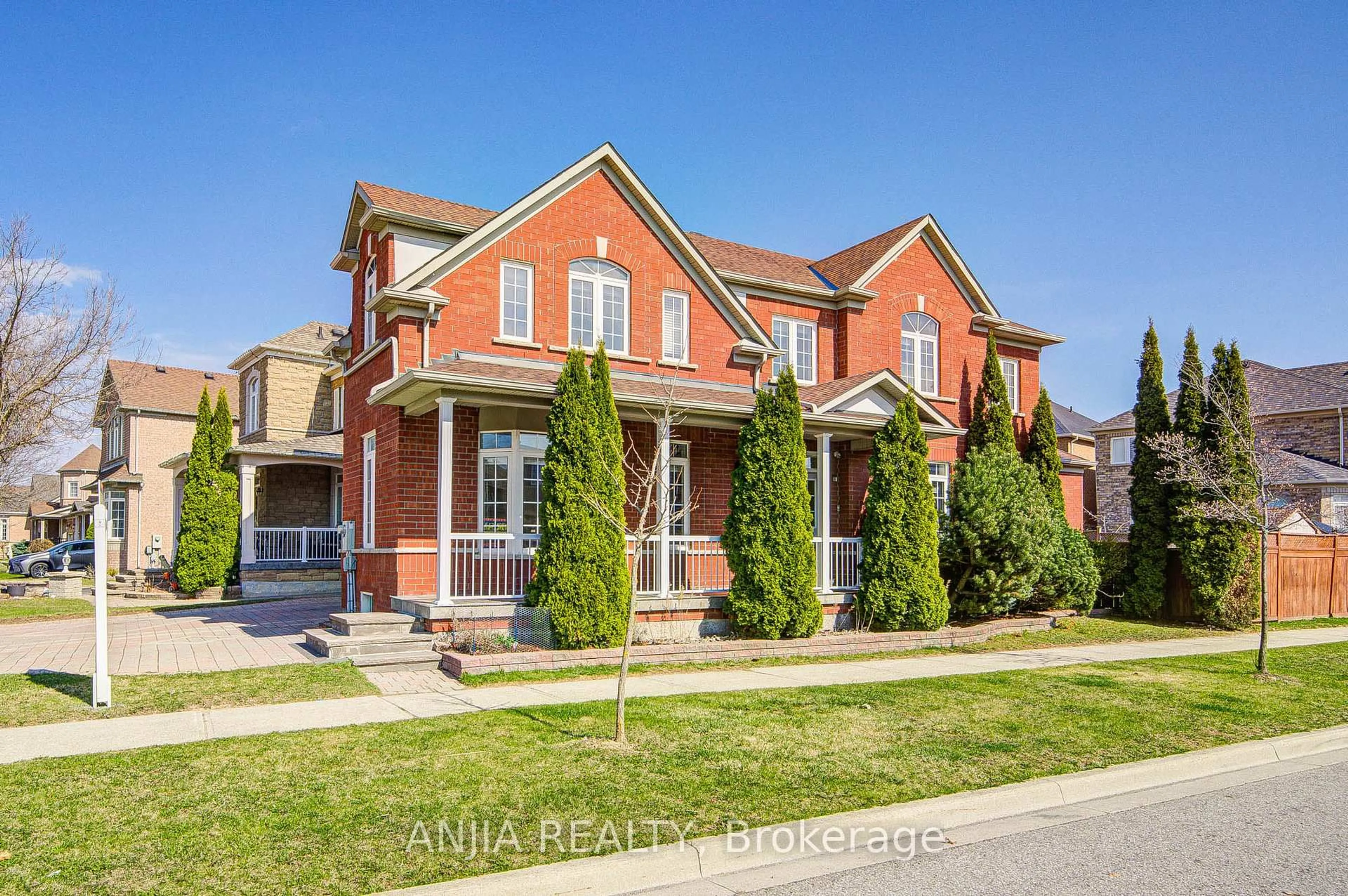 Home with brick exterior material, street for 1 Outlook Terrace Dr, Markham Ontario L6E 1K1