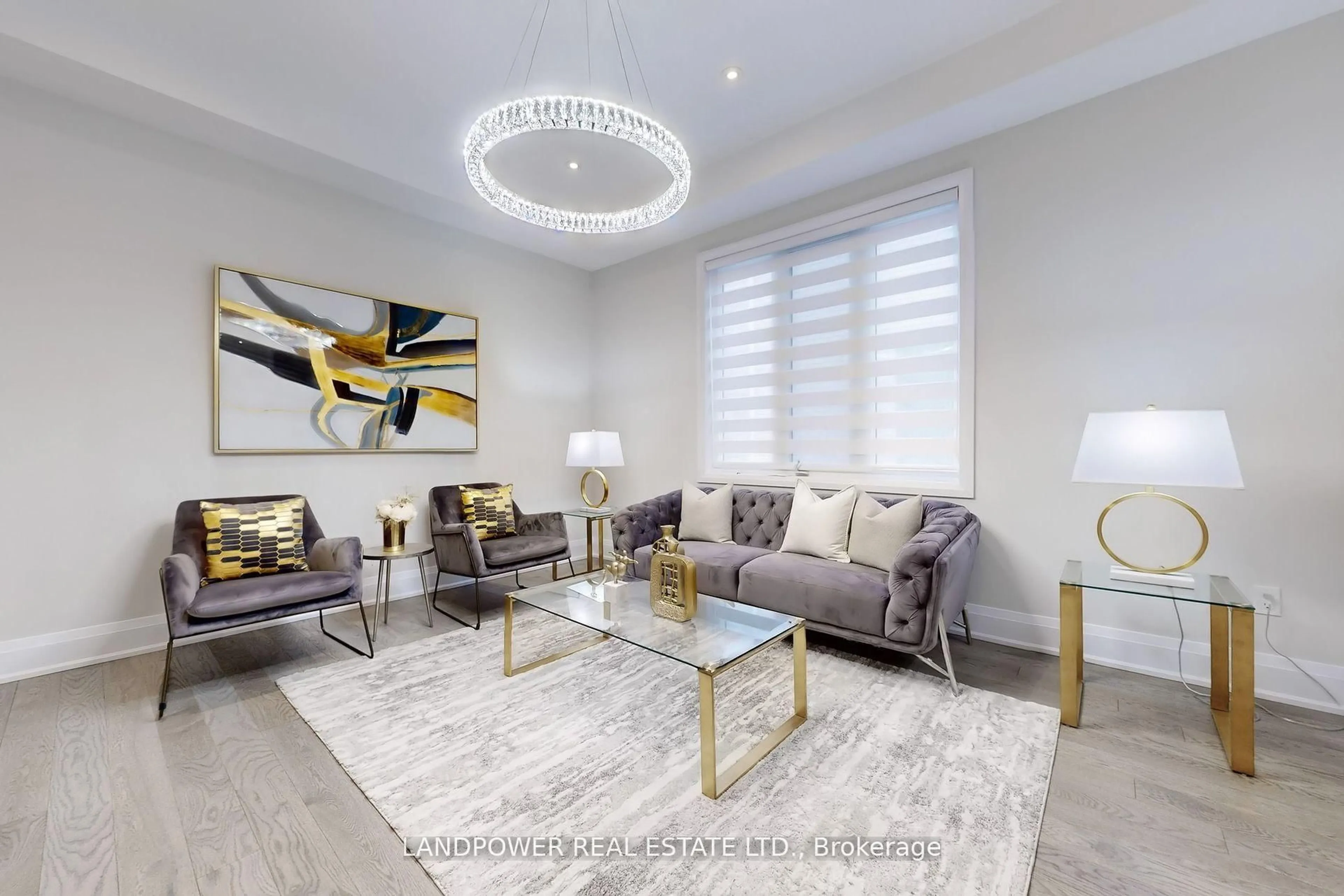 Living room with furniture, unknown for 52 Klees Cres, Aurora Ontario L4G 3W8