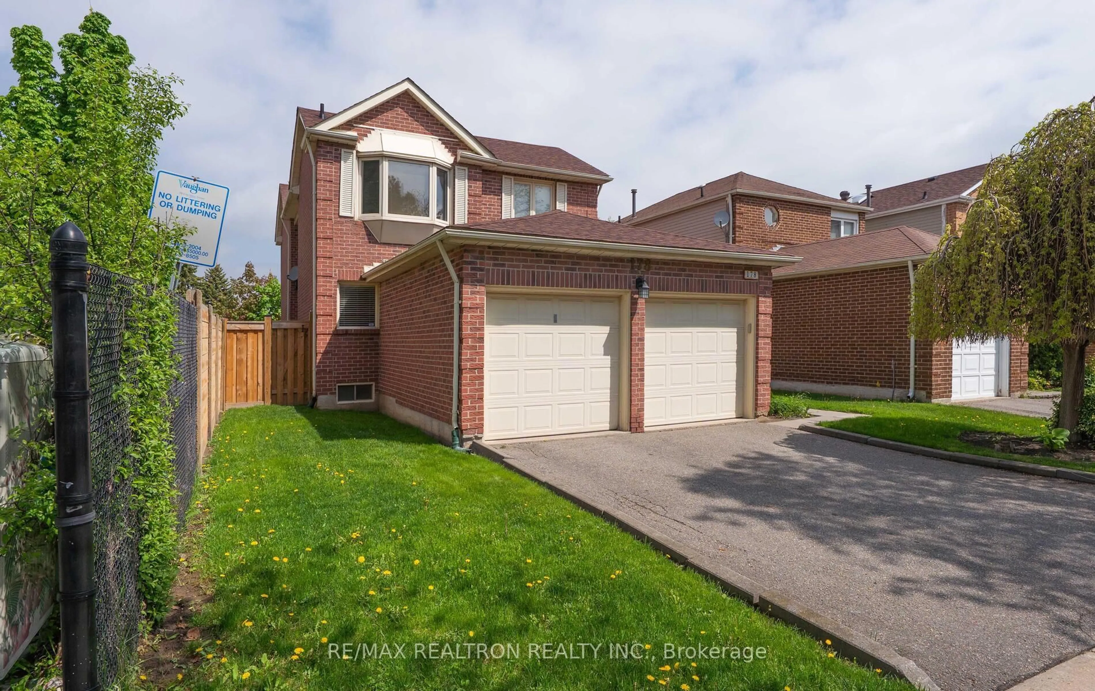 Home with brick exterior material, street for 178 Winding Lane, Vaughan Ontario L4J 5J3