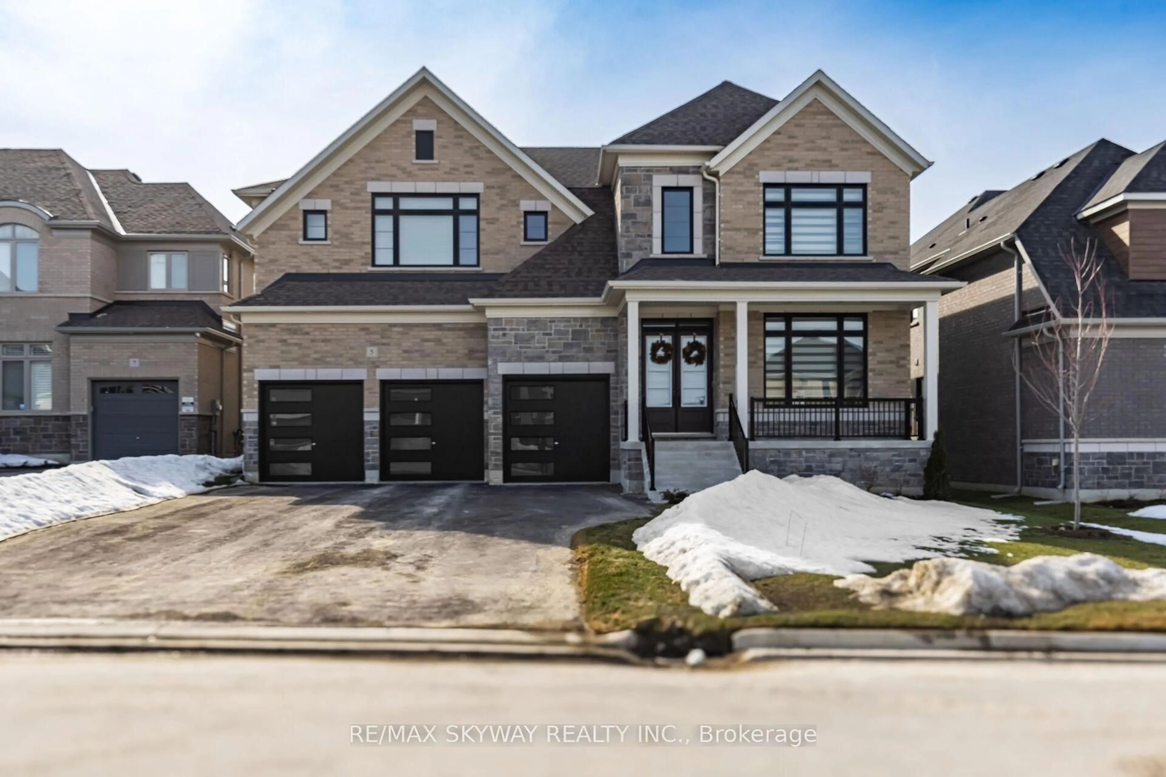 Home with brick exterior material, street for 5 Twinleaf Cres, Adjala-Tosorontio Ontario L0G 1W0