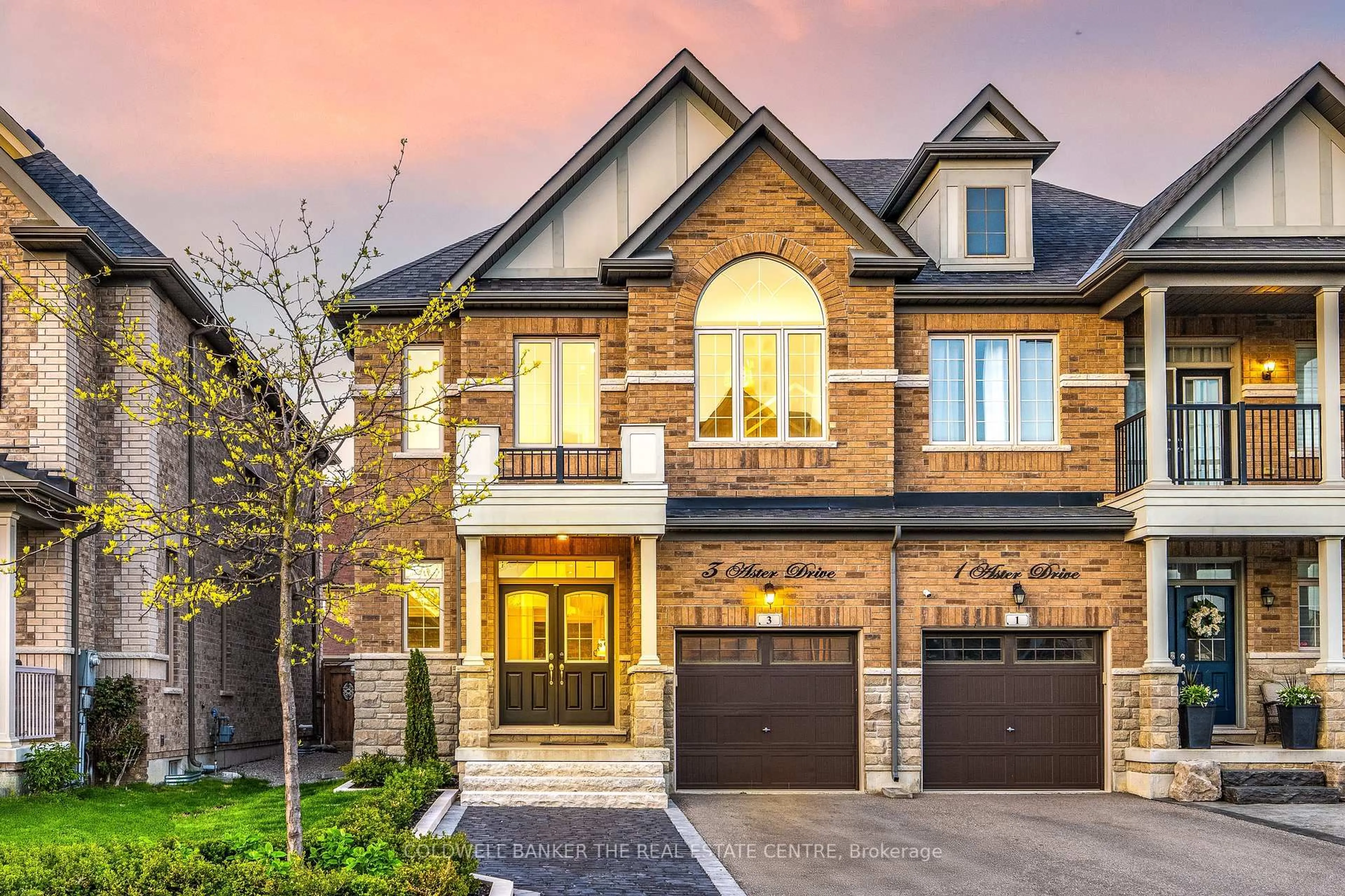Home with brick exterior material, street for 3 Aster Dr, Vaughan Ontario L4H 4H8