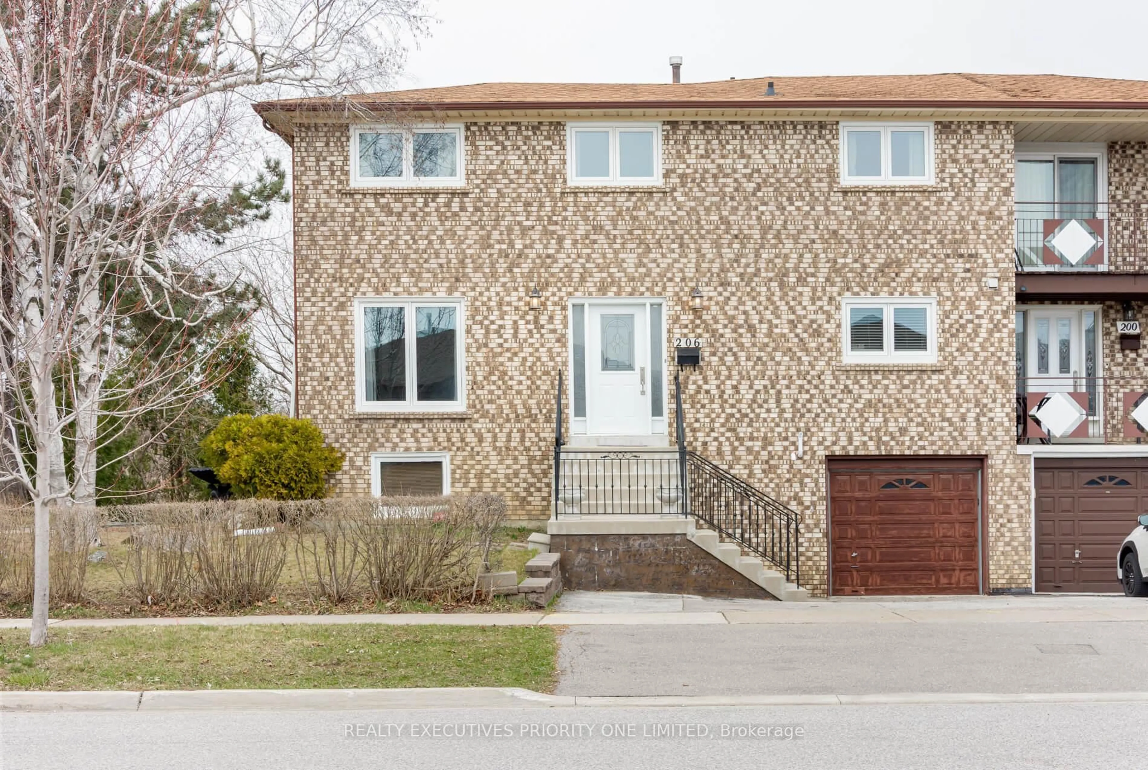 Home with brick exterior material, street for 206 Andrew Park, Vaughan Ontario L4L 1G2