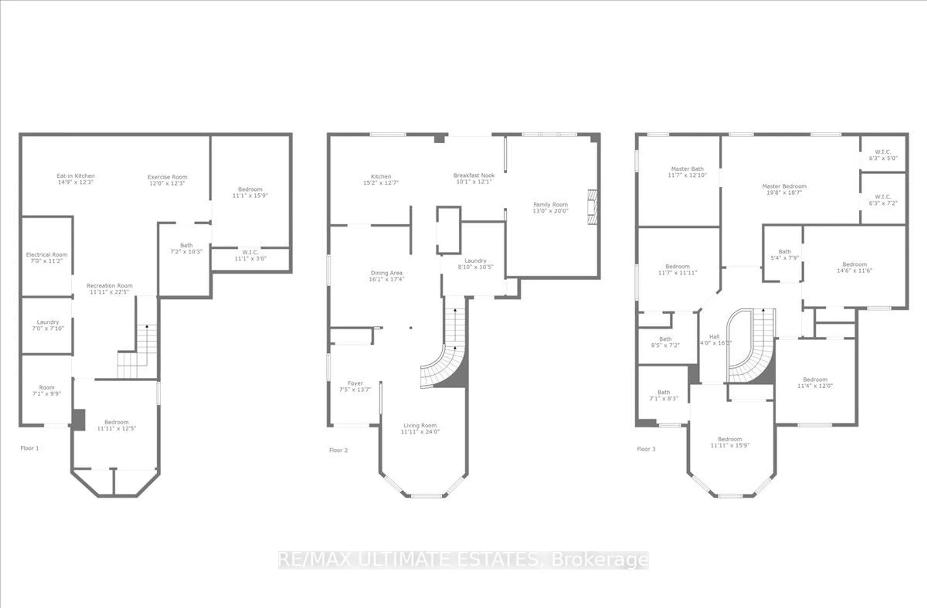 Floor plan for 9 Frontier Dr, Richmond Hill Ontario L4C 0M2
