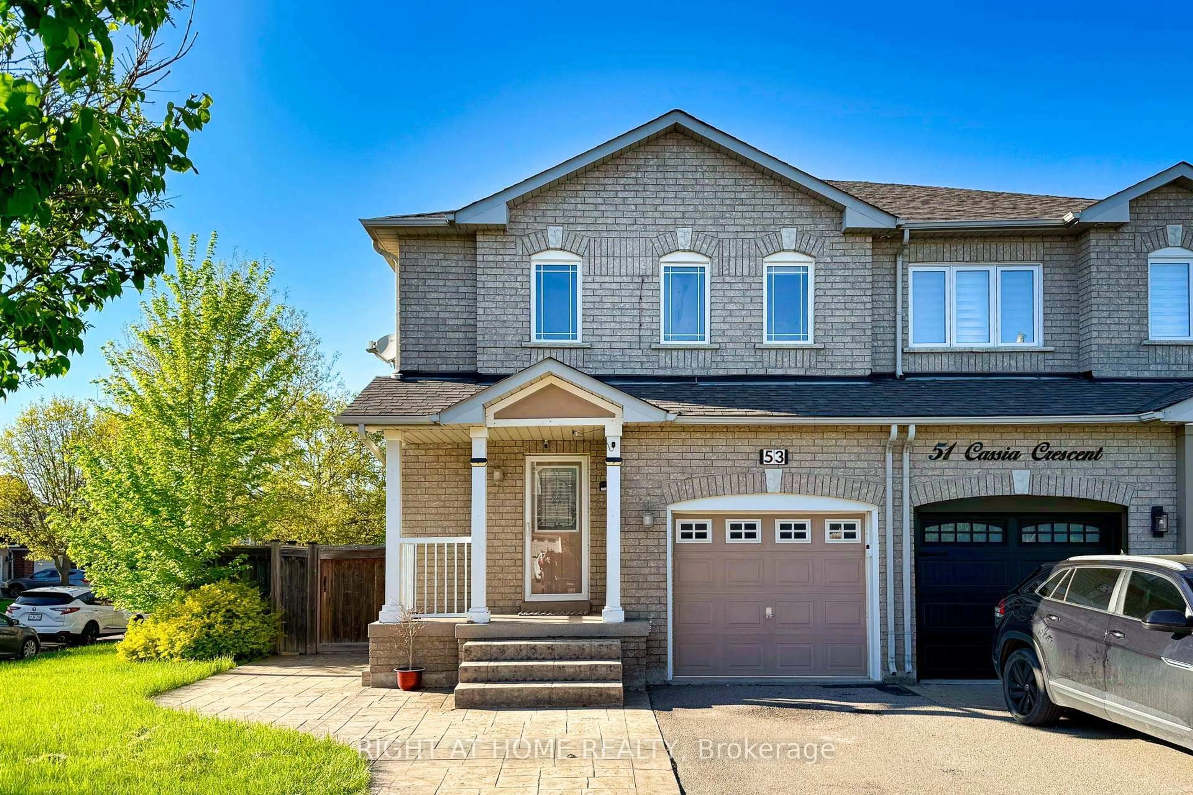 Home with brick exterior material, street for 53 Cassia Cres, Vaughan Ontario L6A 3N3