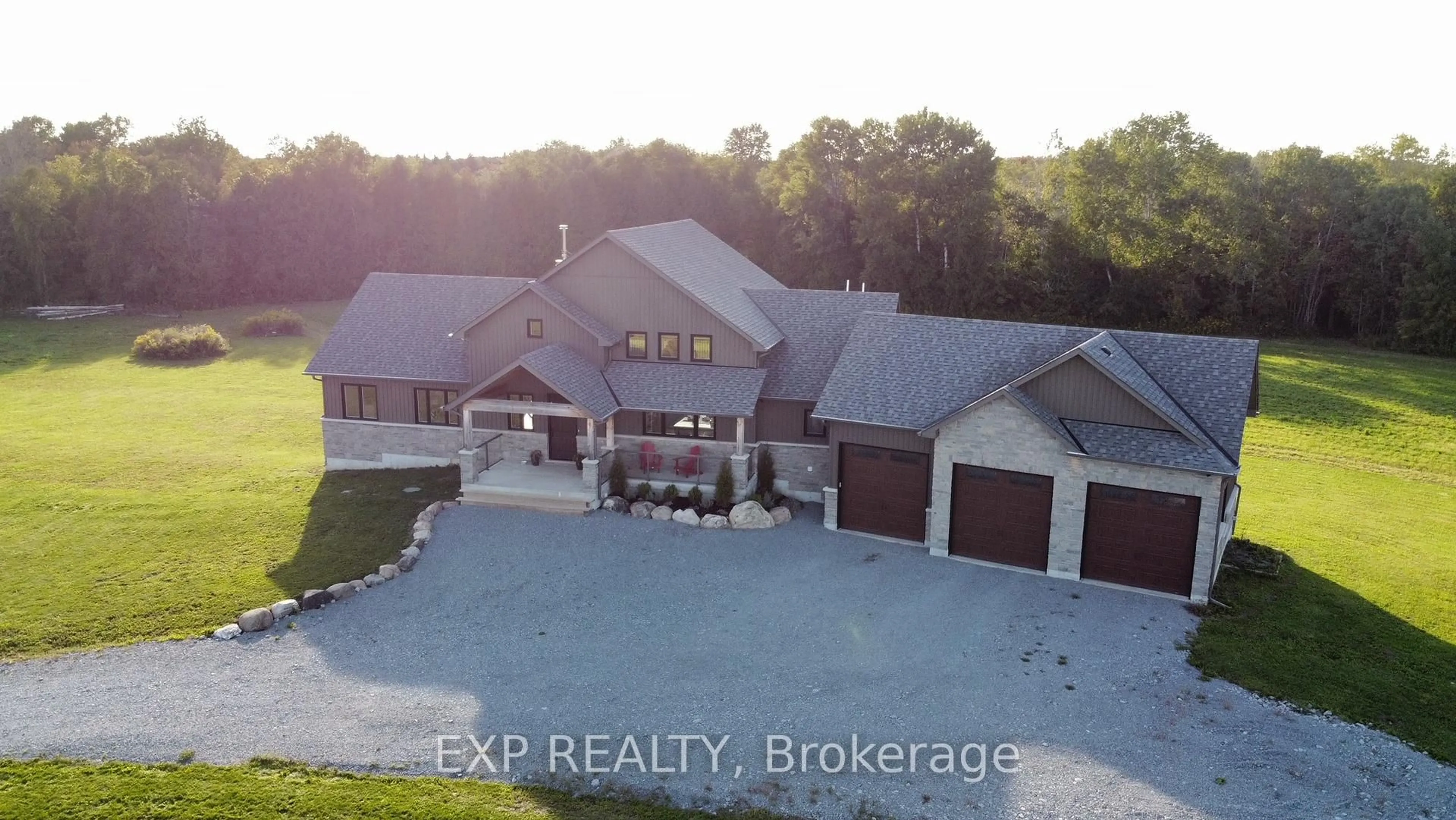 A pic from outside/outdoor area/front of a property/back of a property/a pic from drone, building for 1023 Concession Road 8 Rd, Brock Ontario L0C 1H0