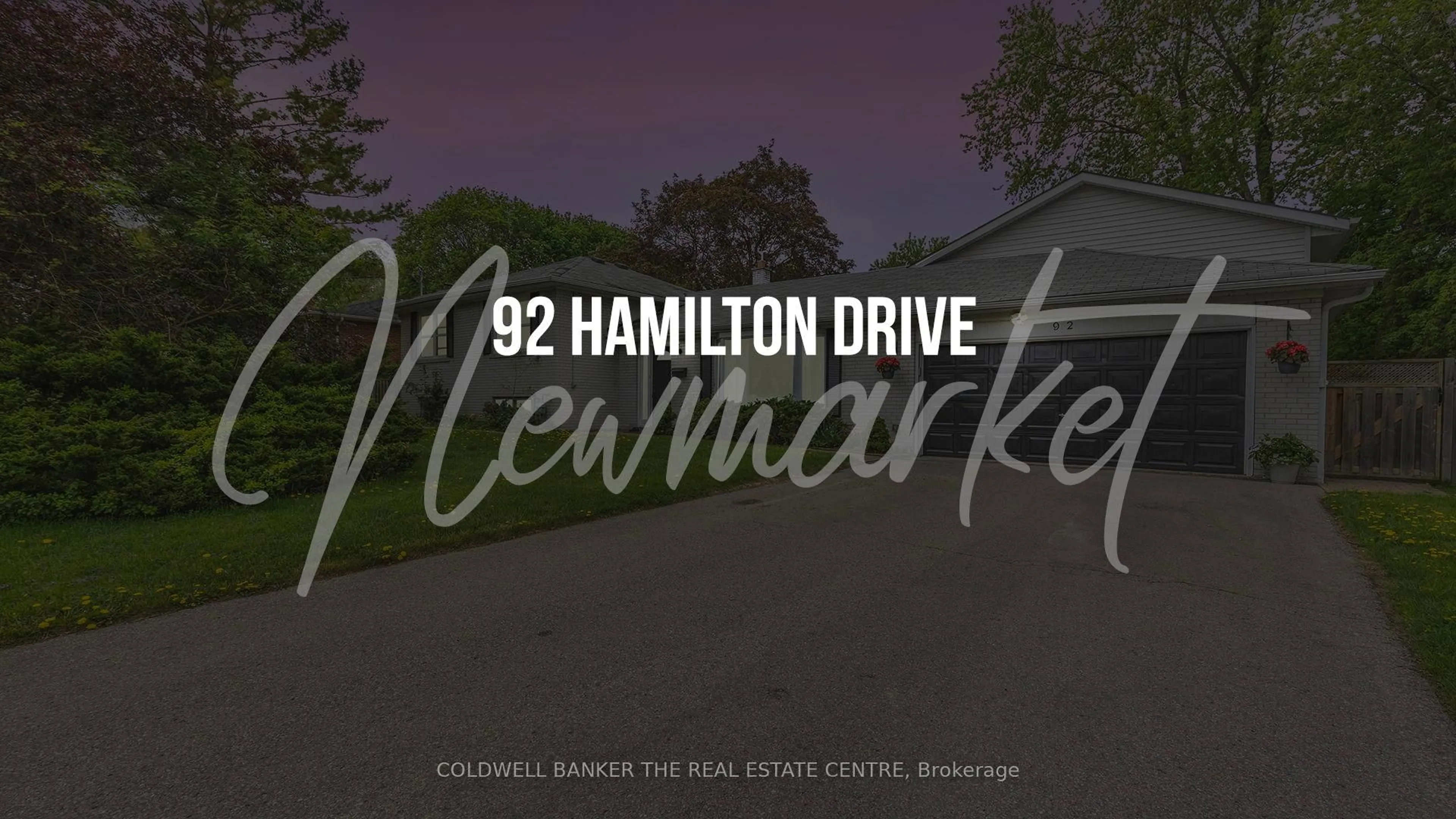 Unknown for 92 Hamilton Dr, Newmarket Ontario L3Y 3E8