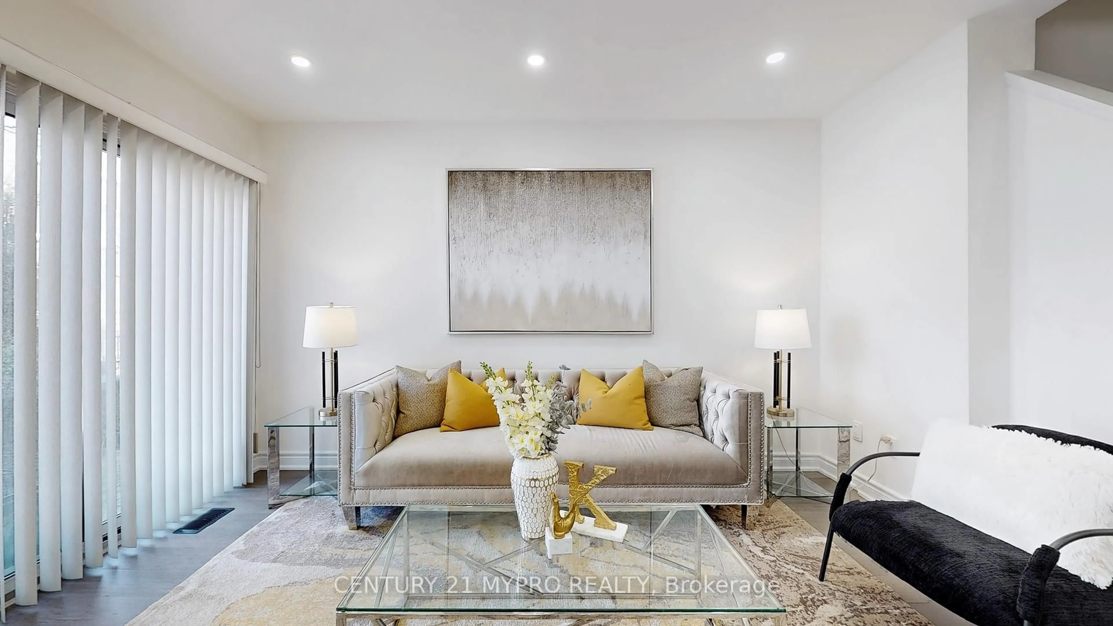 Living room with furniture, unknown for 735 New Westminster Dr #32, Vaughan Ontario L4J 7Y9
