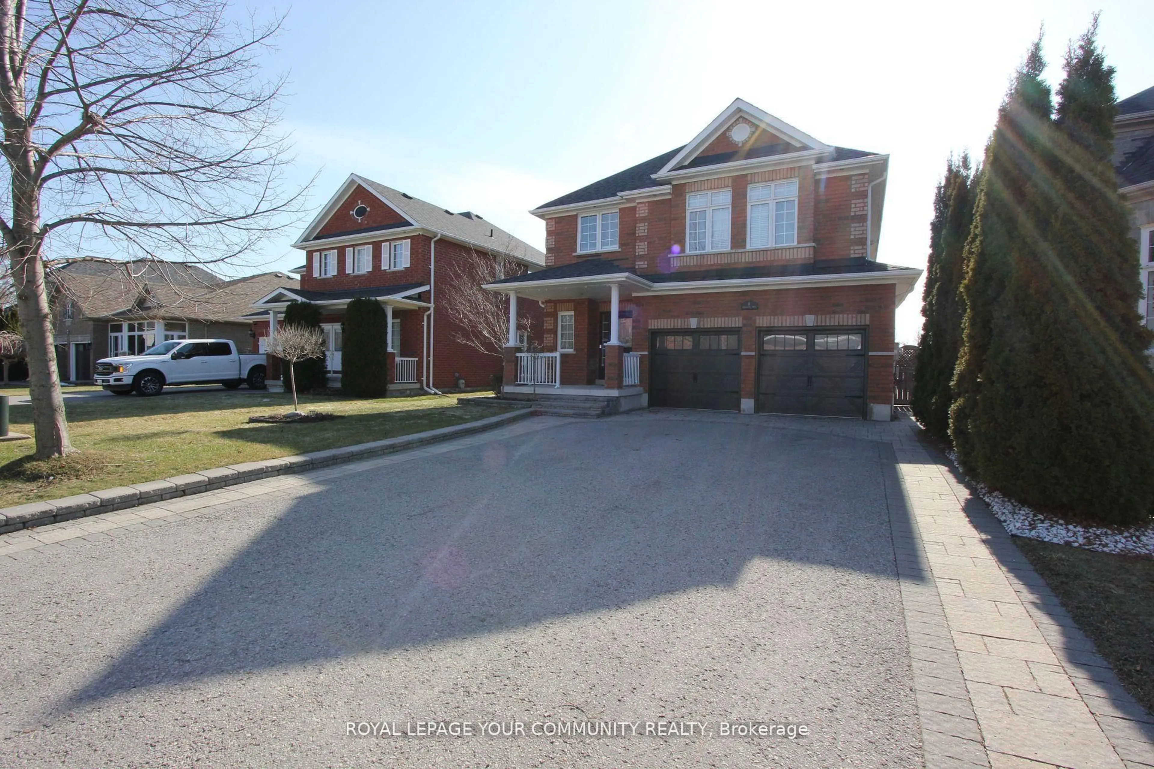 Home with brick exterior material, street for 8 Whitestone Dr, Georgina Ontario L4P 0A1