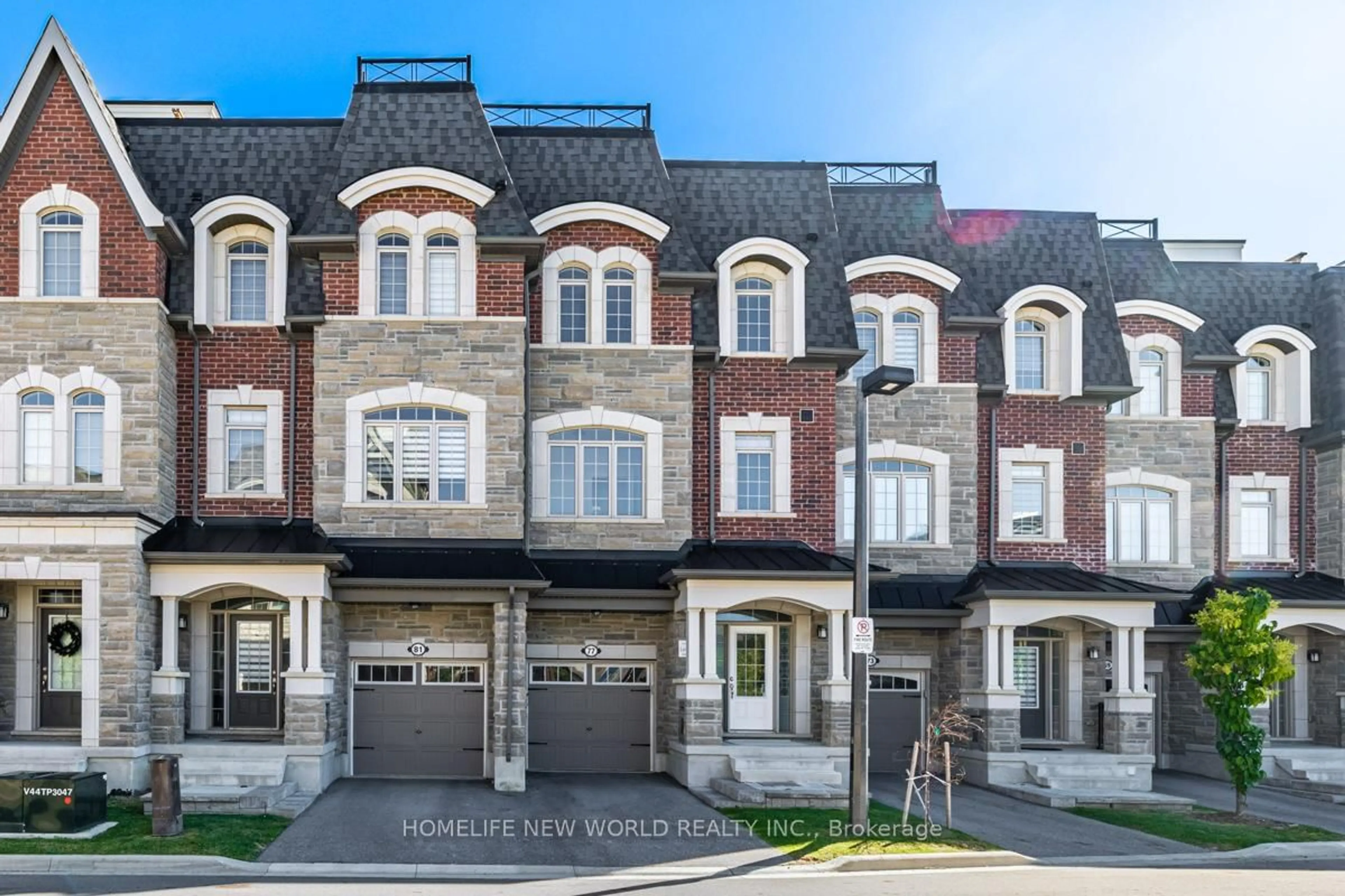 Home with brick exterior material, street for 77 Glazebrook Dr, Vaughan Ontario L4L 0H9