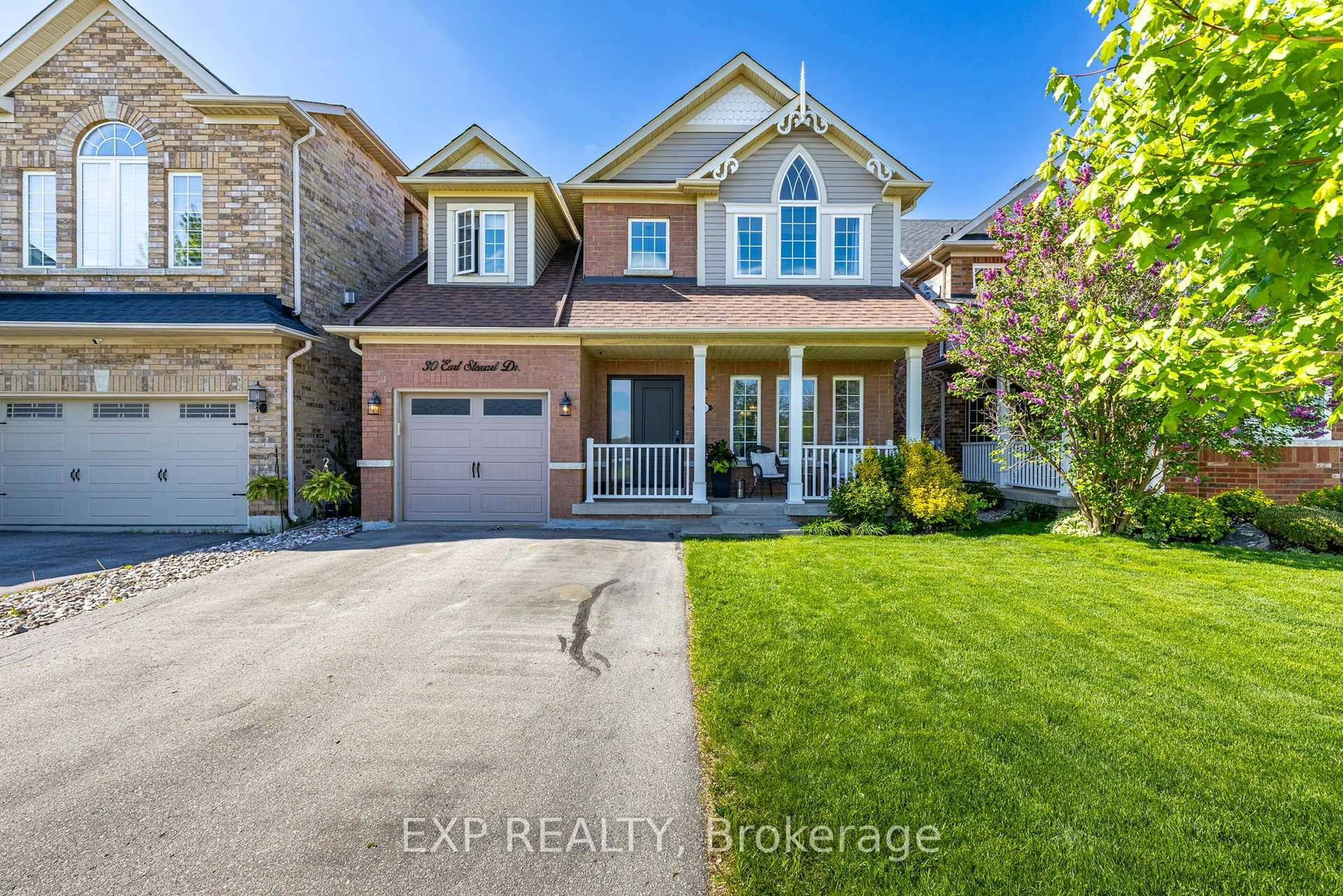 Home with brick exterior material, street for 30 Earl Stewart Dr, Aurora Ontario L4G 7P4