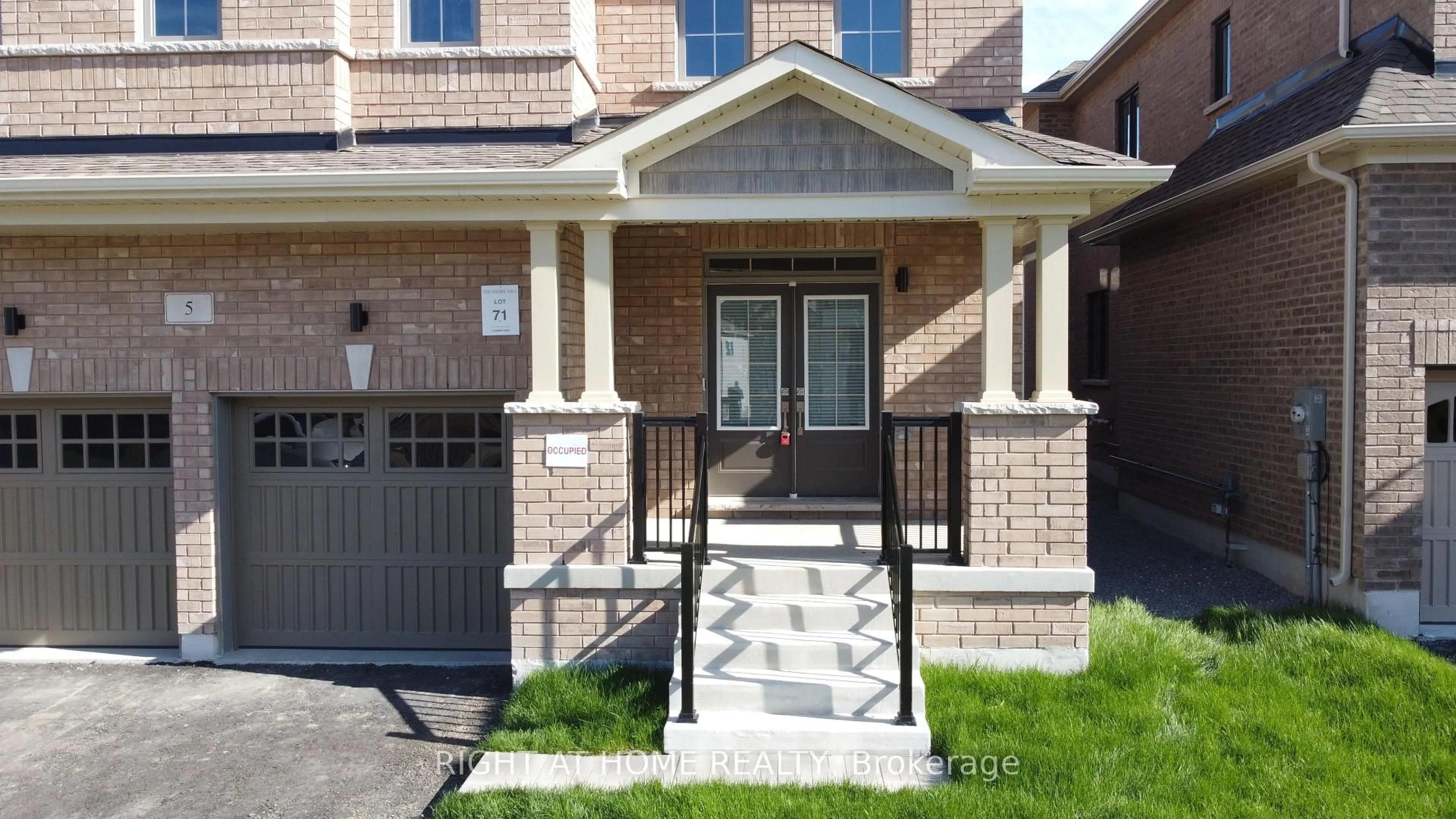 Home with brick exterior material, street for 5 Stennett Dr, Georgina Ontario L4P 0J4