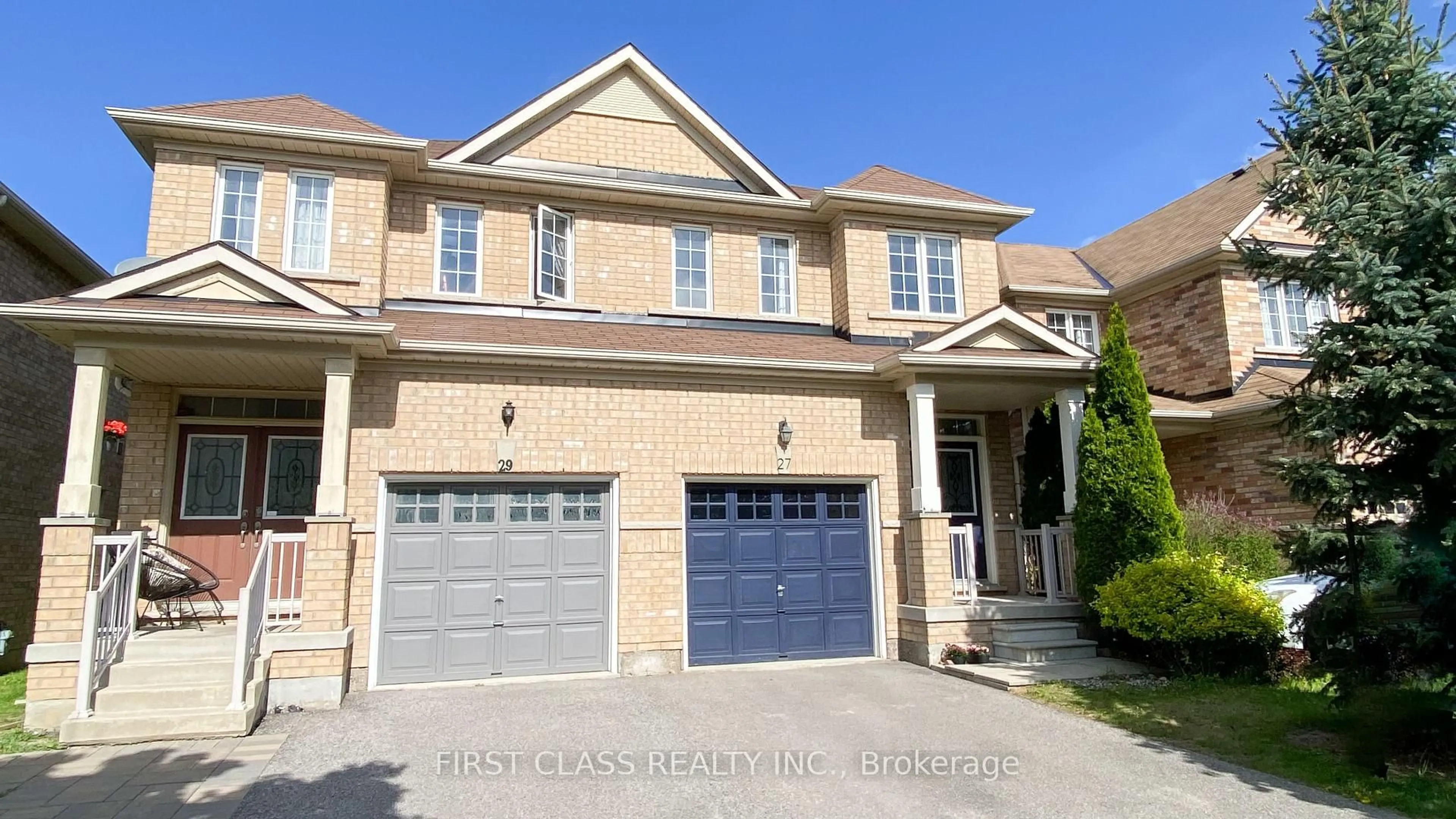 Home with brick exterior material, street for 27 Spring Arbour Rd, Vaughan Ontario L4J 0B7