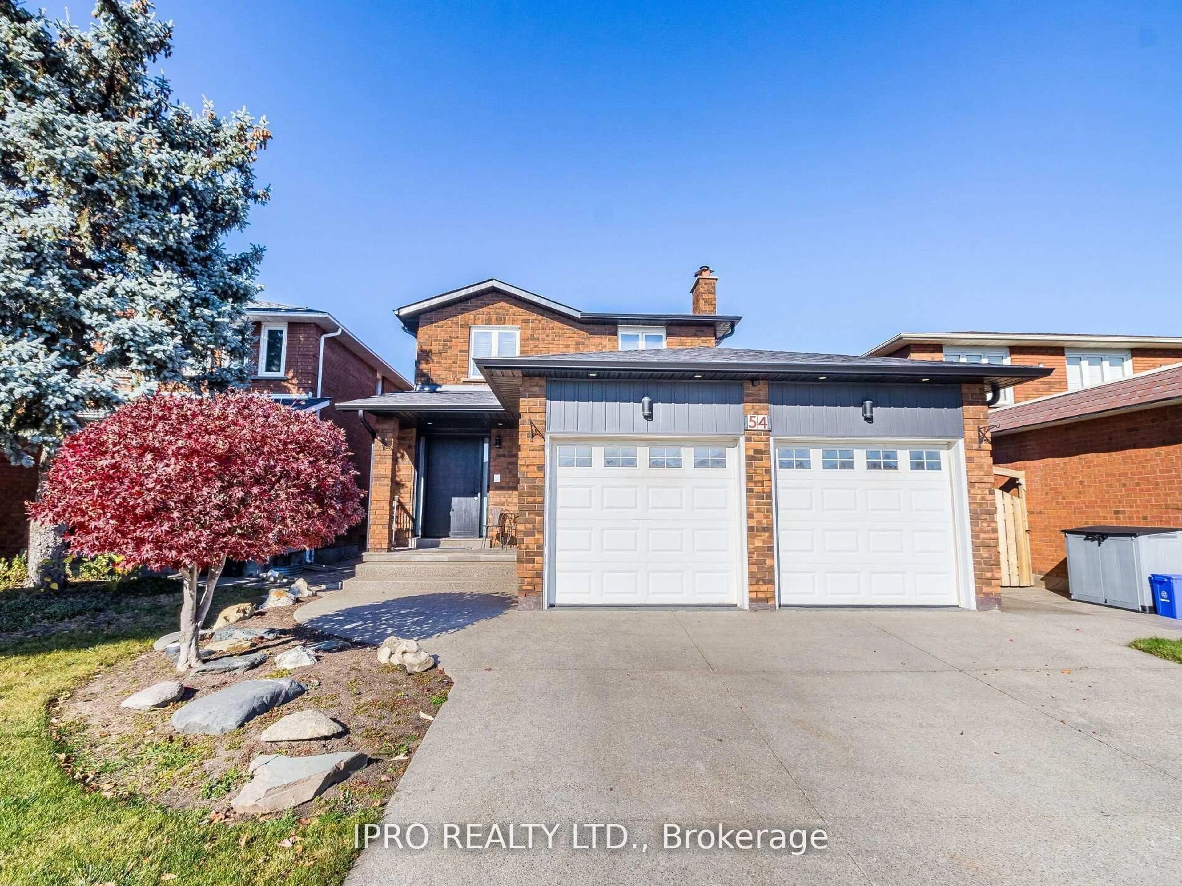 Home with brick exterior material, street for 54 Embassy Dr, Vaughan Ontario L4L 5B1