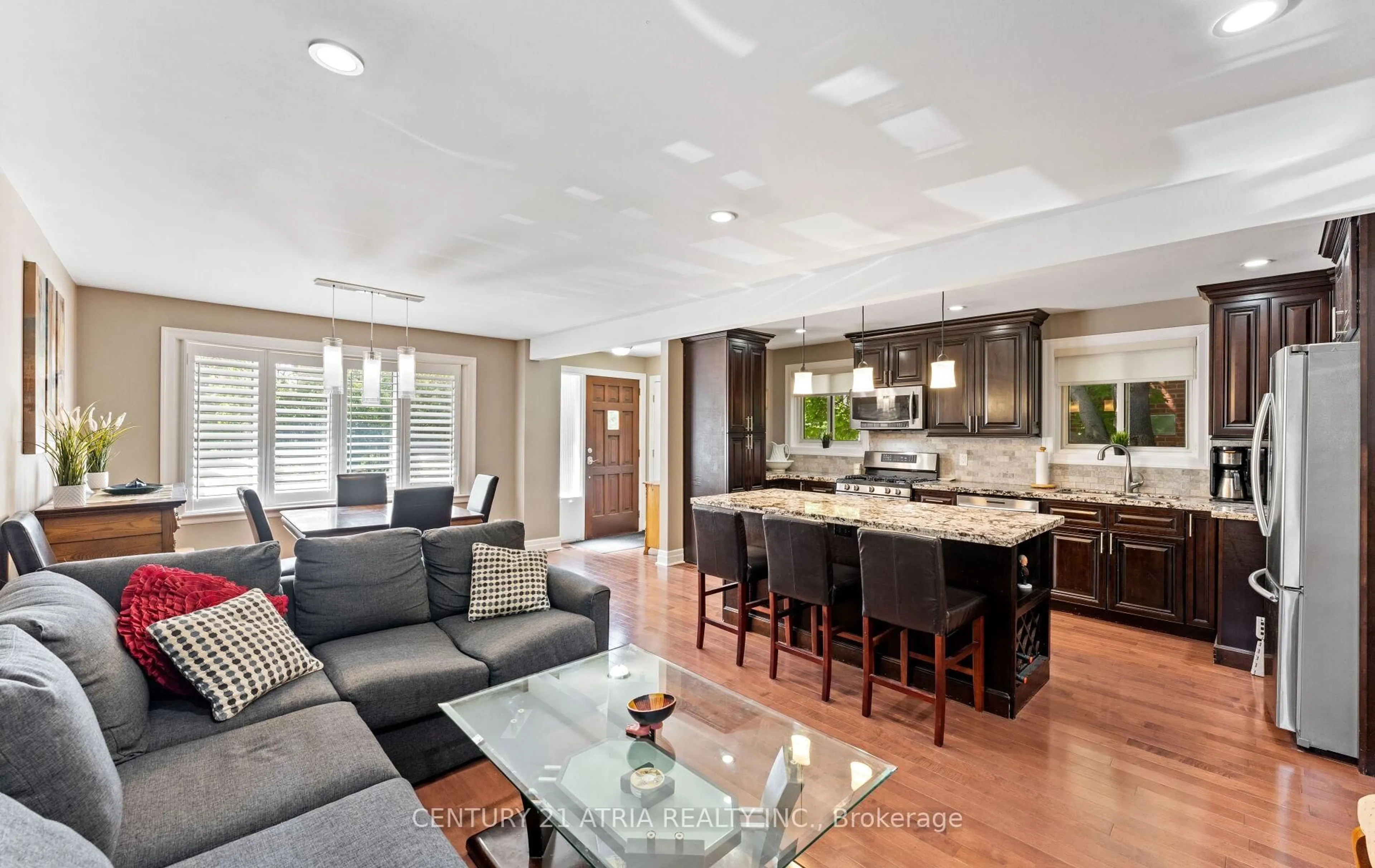Open concept kitchen, unknown for 23 Jerman St, Markham Ontario L3P 2R3