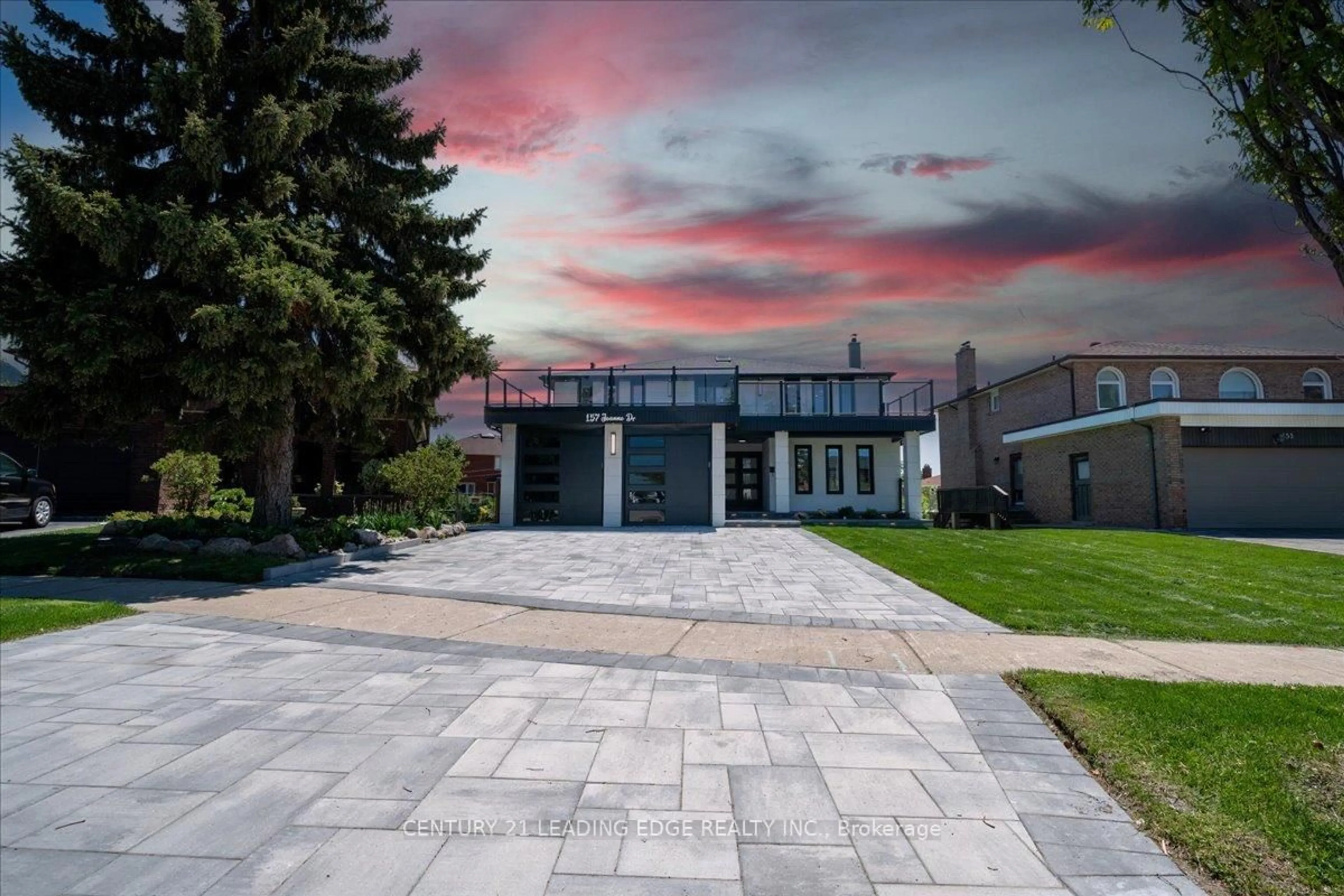 Home with brick exterior material, street for 157 Jeanne Dr, Vaughan Ontario L4L 1X8