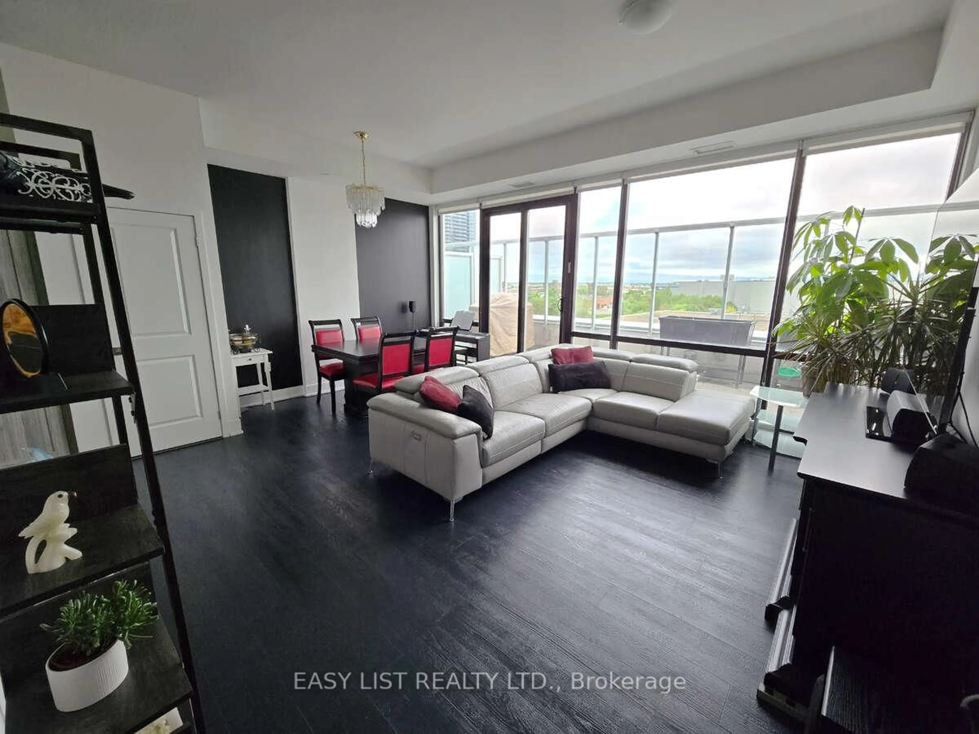 Living room with furniture, unknown for 2908 Highway 7 N/A #616E, Vaughan Ontario L4K 0K5