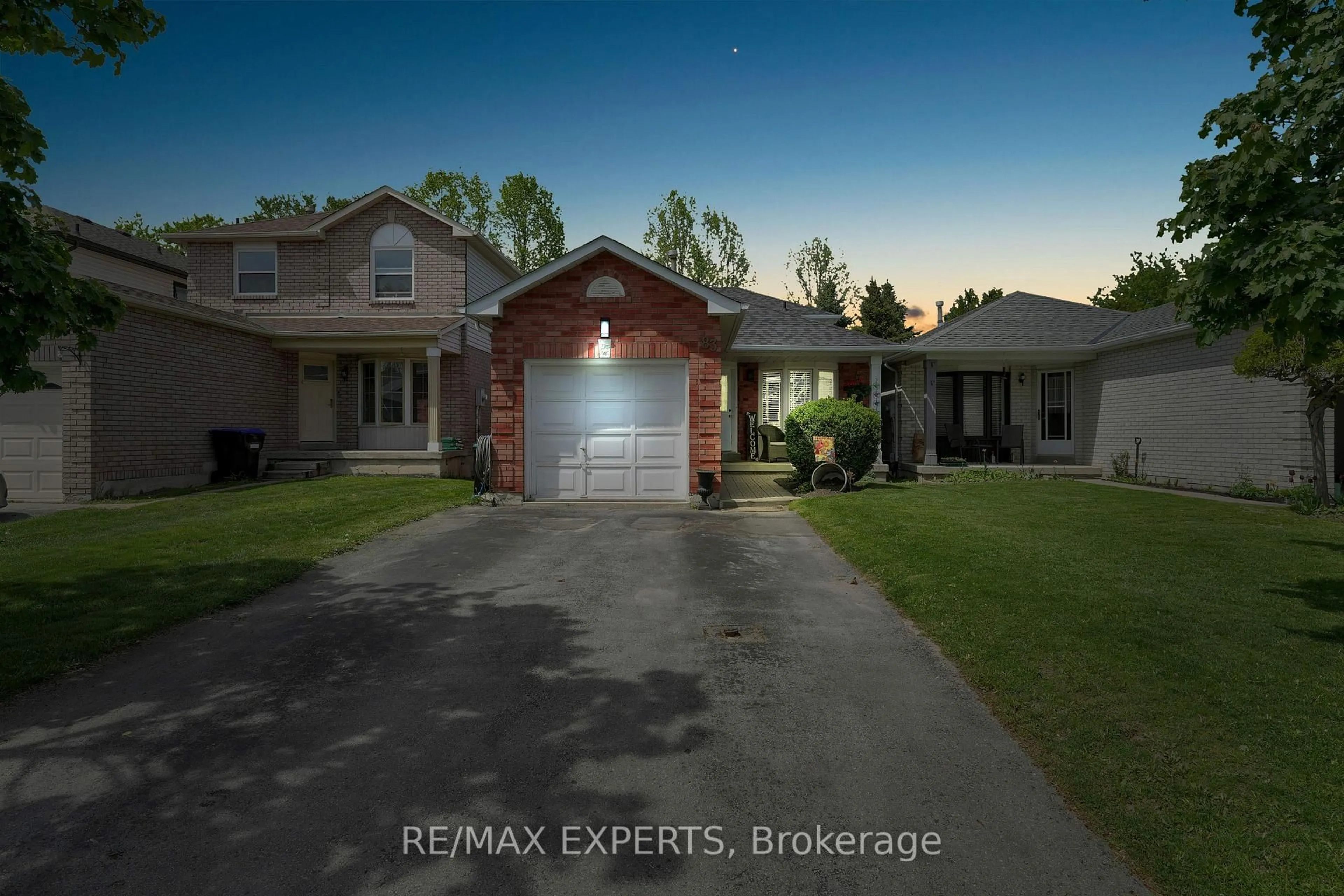 Home with brick exterior material, street for 83 Gray Ave, New Tecumseth Ontario L9R 1P5