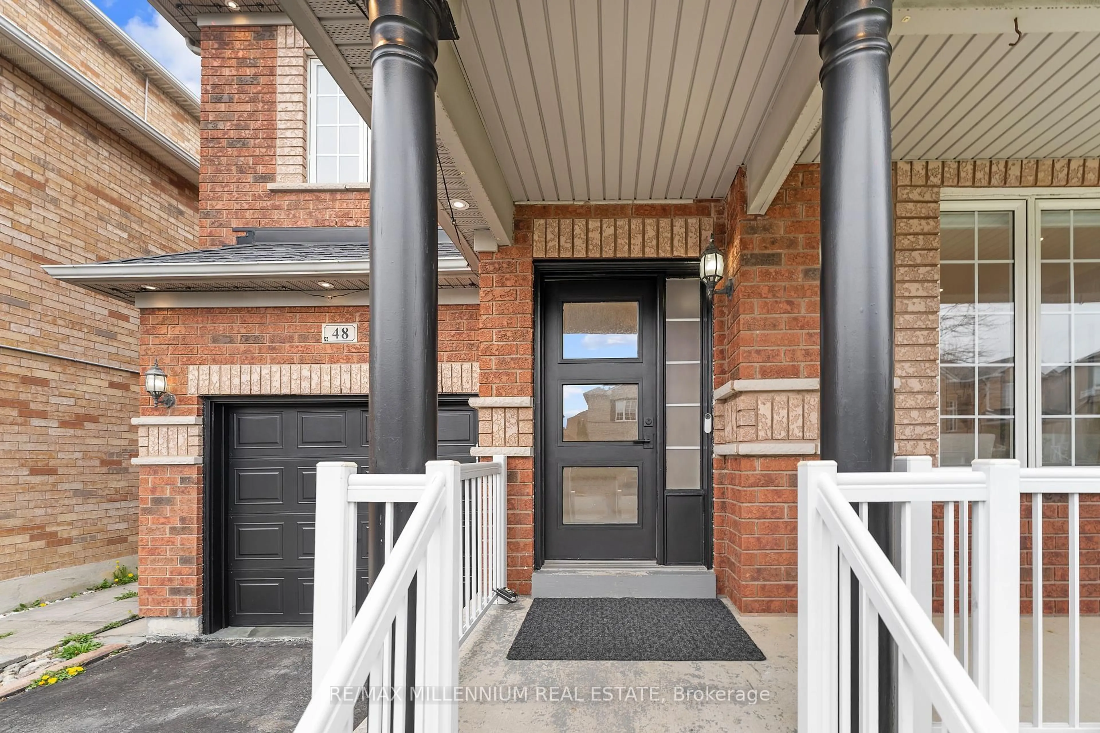 Home with brick exterior material, street for 48 Thicket Tr, Vaughan Ontario L4H 1Y1